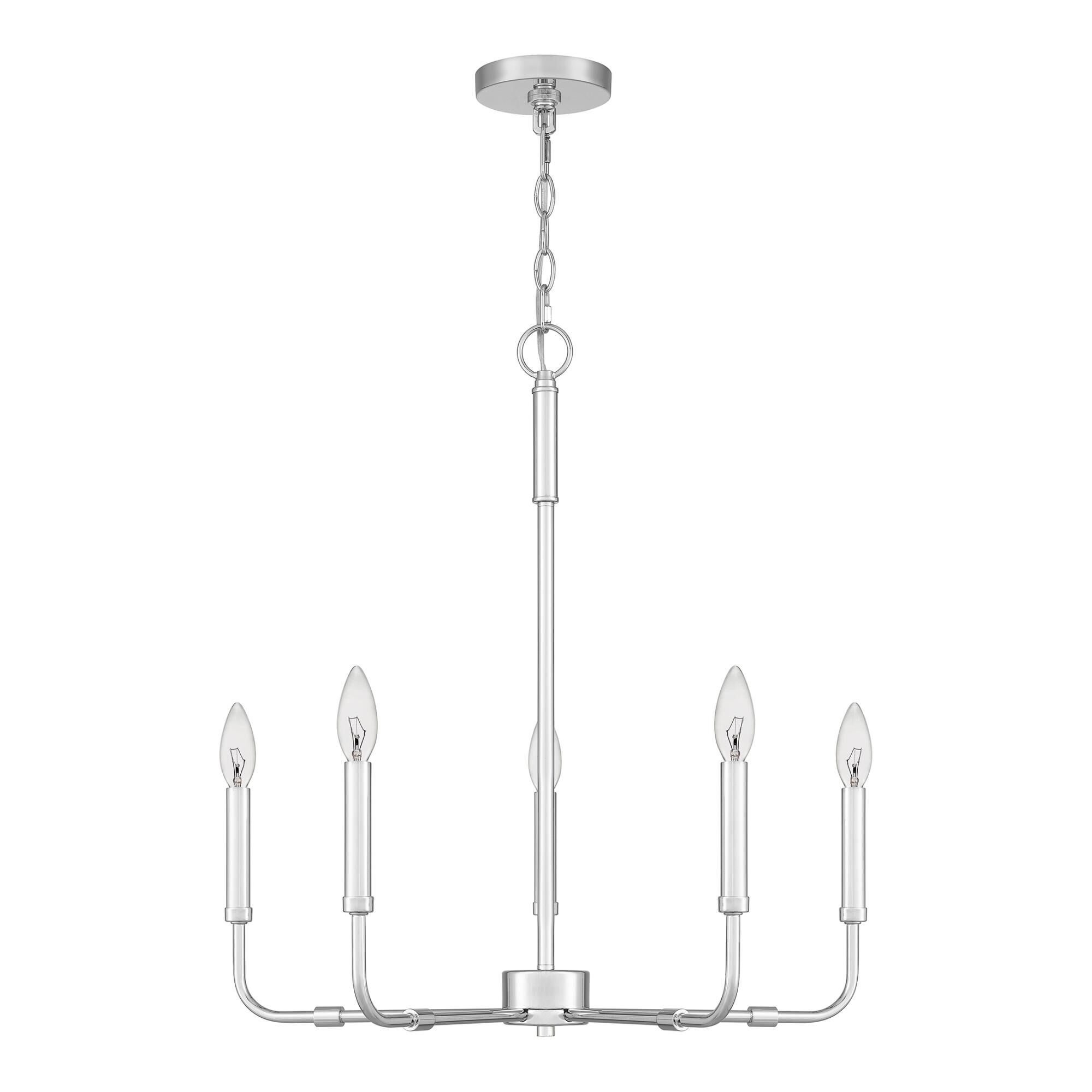 Abner 24 Inch 5 Light Chandelier by Quoizel