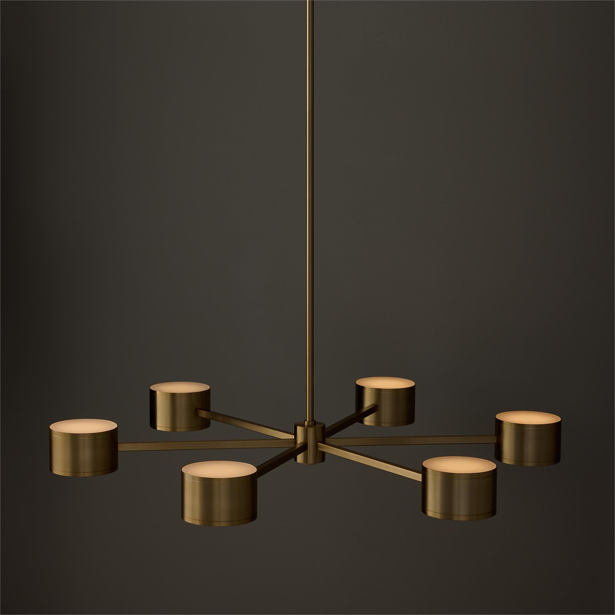 Shown in Aged Brass finish