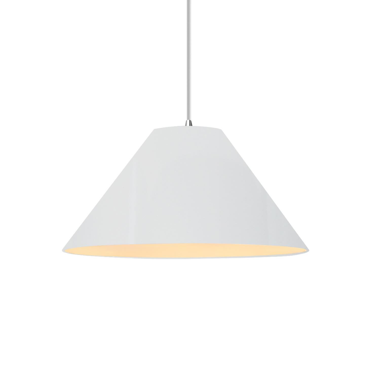 Shown in Polished Chrome finish and Gloss White Two Tone shade