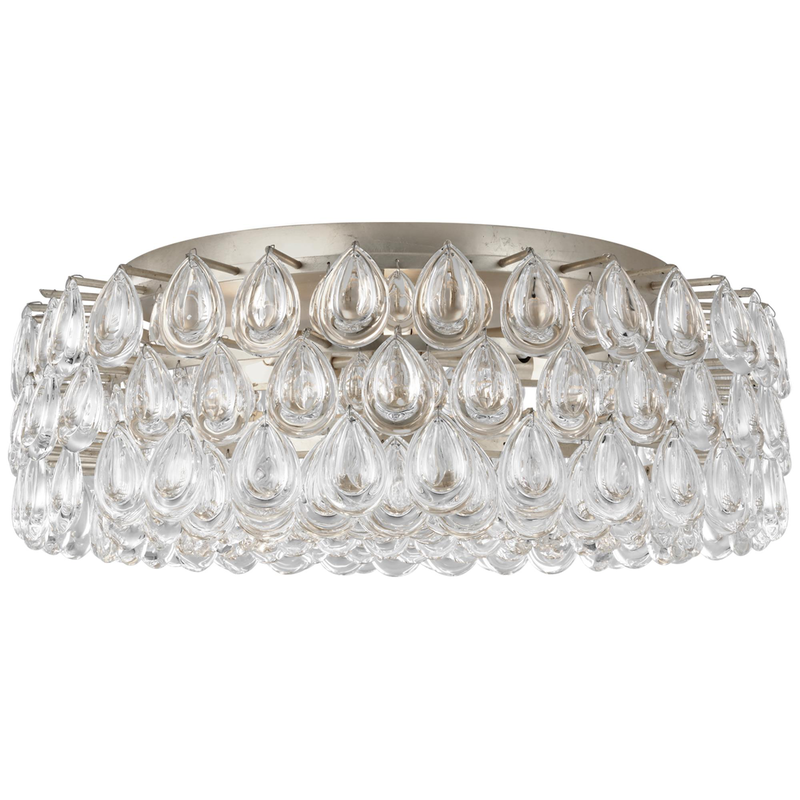 AERIN Liscia 25 Inch 6 Light Flush Mount by Visual Comfort Signature Collection