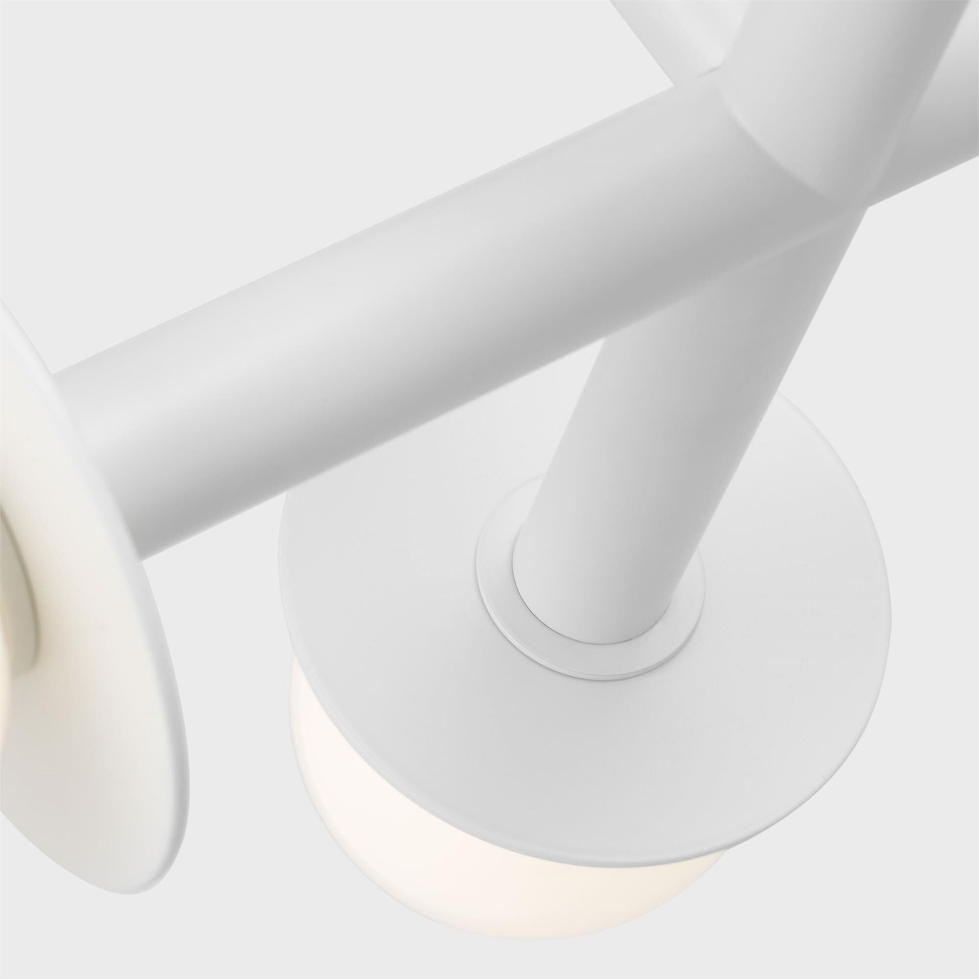 Kelly Wearstler Nodes 18 Inch 4 Light Semi Flush Mount,