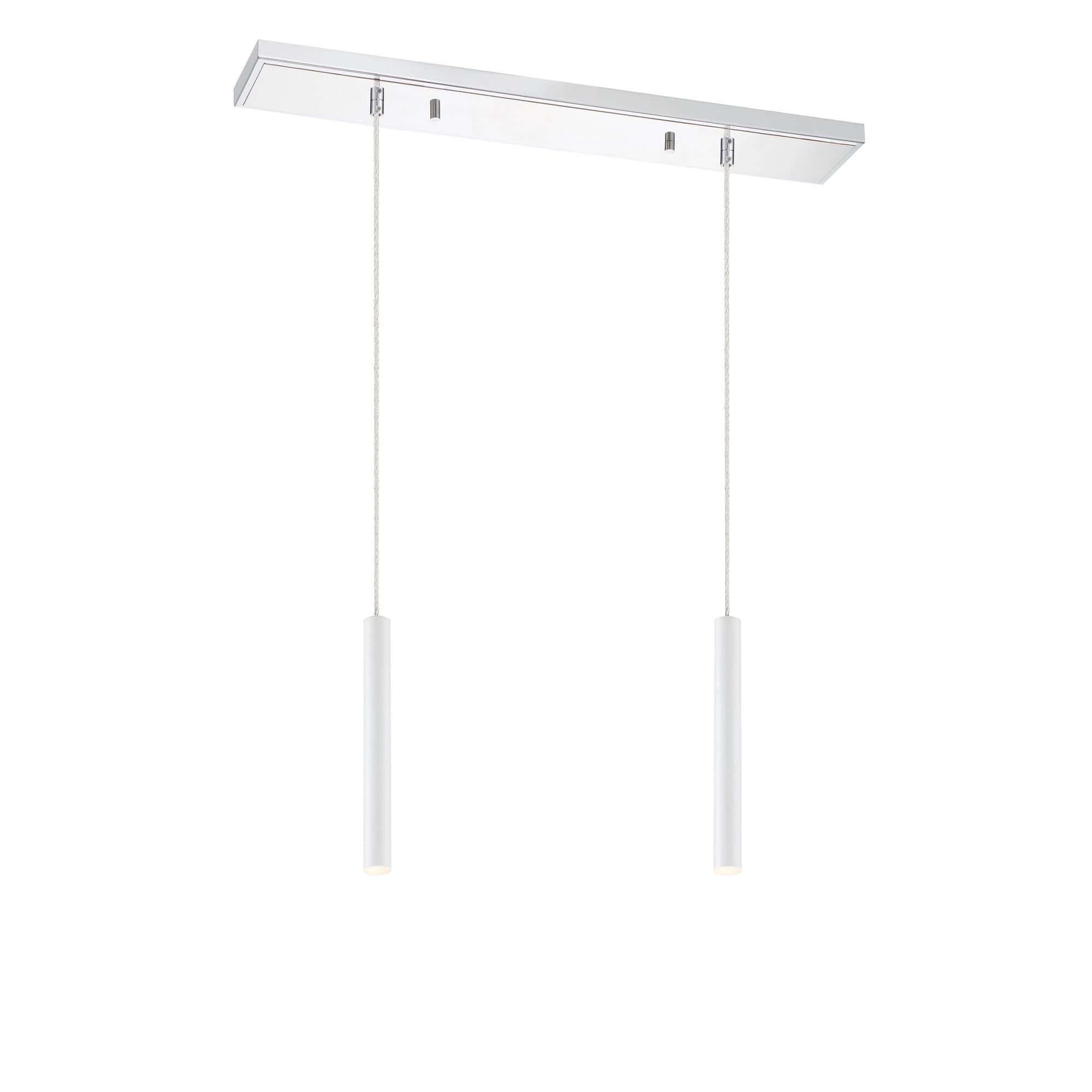 Forest 30 Inch 2 Light LED Linear Suspension Light by Z-Lite