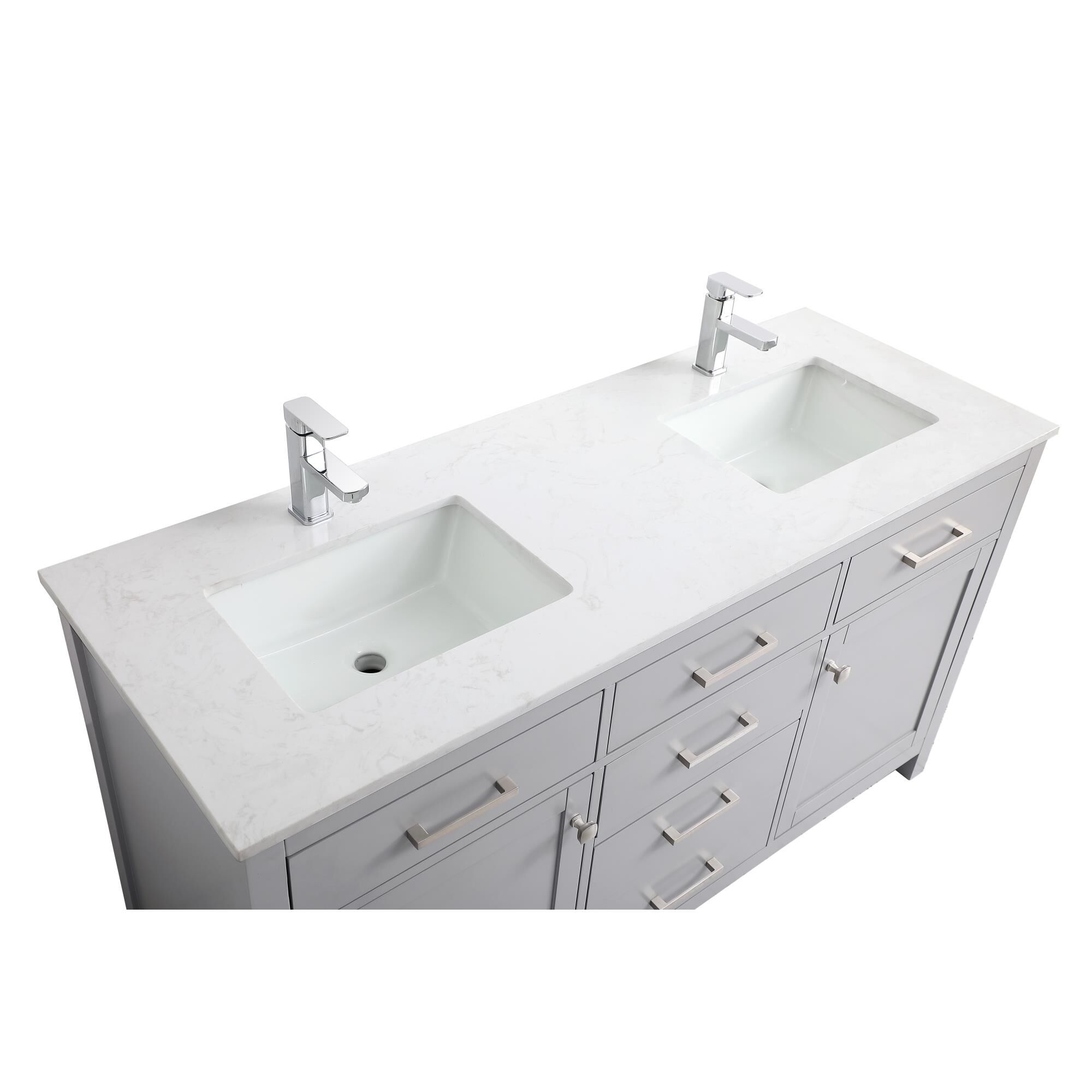 Shown in Grey finish