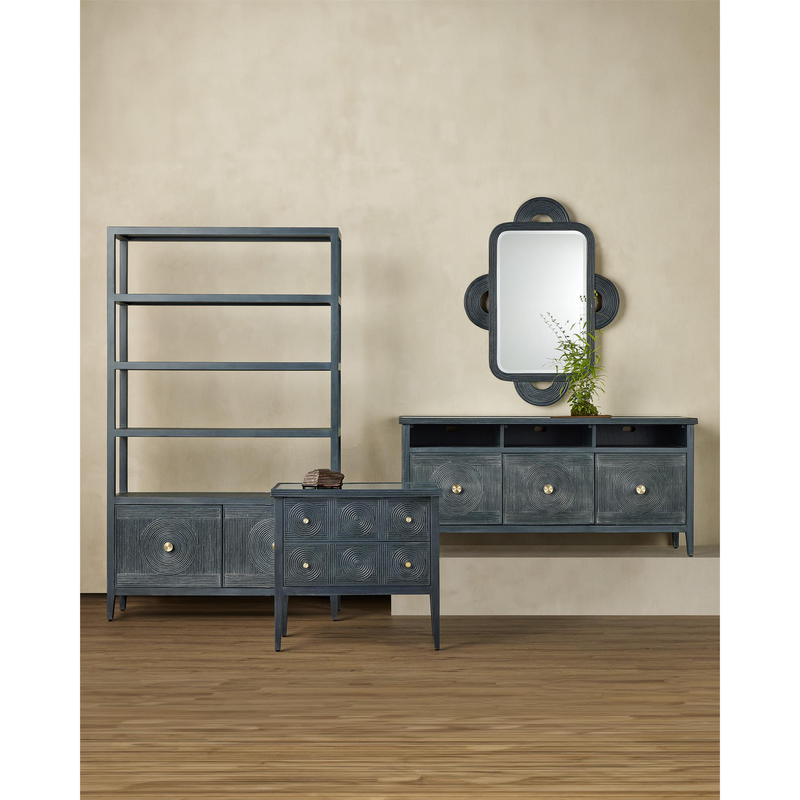 Santos 82 Inch Bookcase by Currey & Company