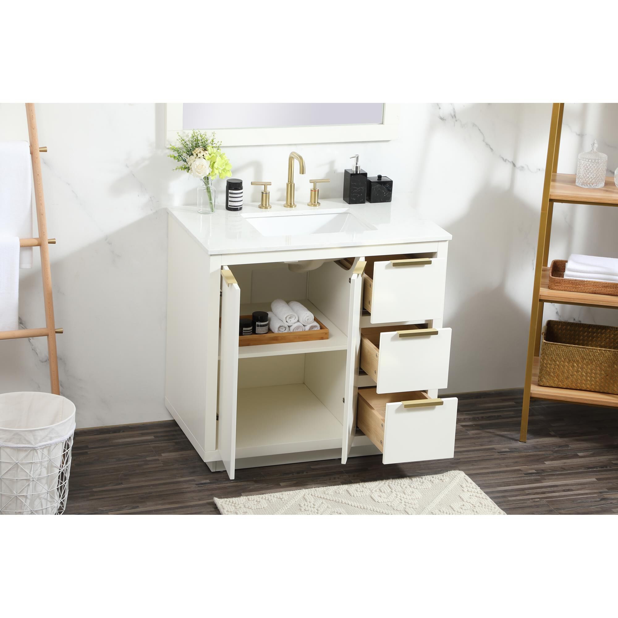 Blake 36 Inch Bath Vanity by Elegant Decor