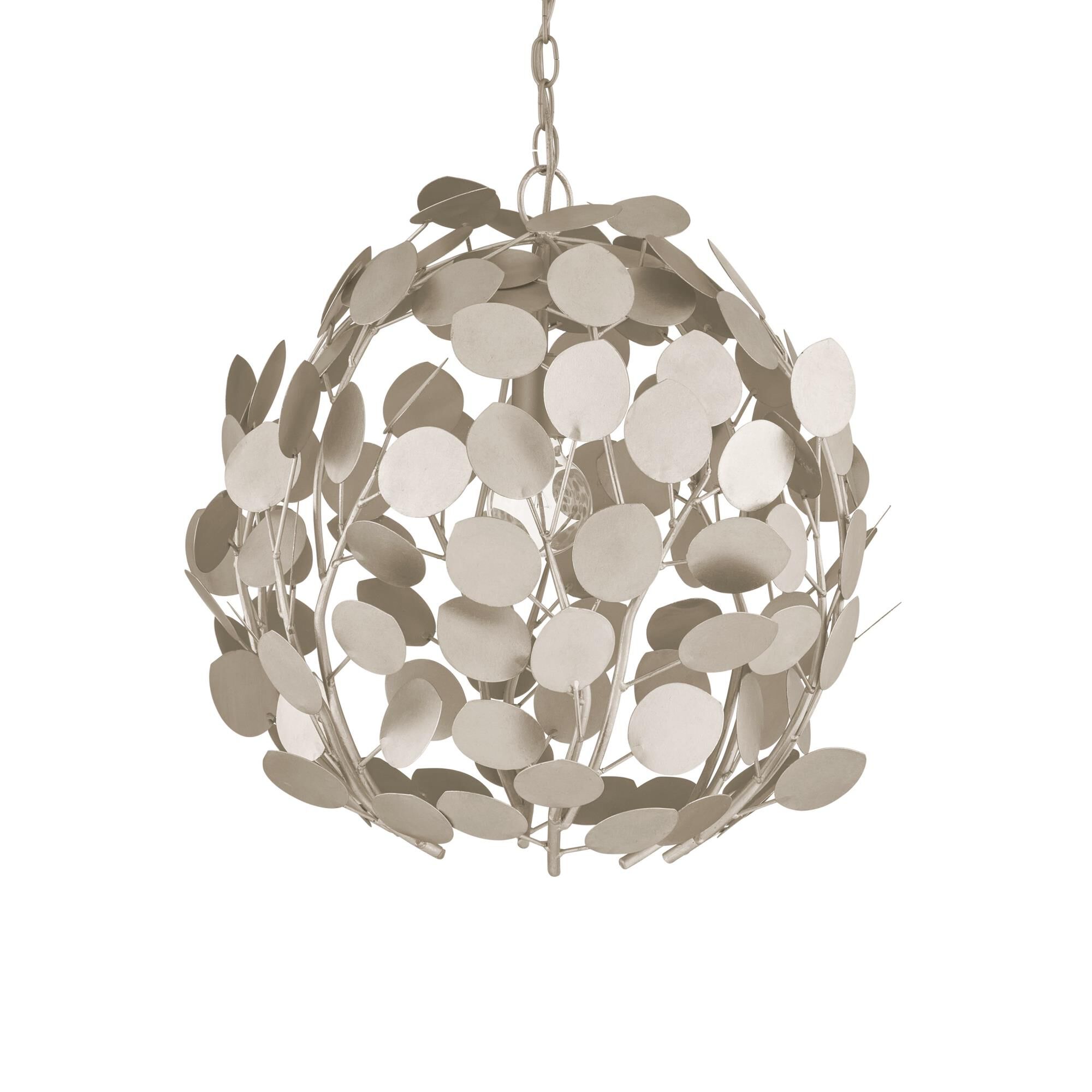 Lunaria 22 Inch Mini Chandelier by Currey and Company