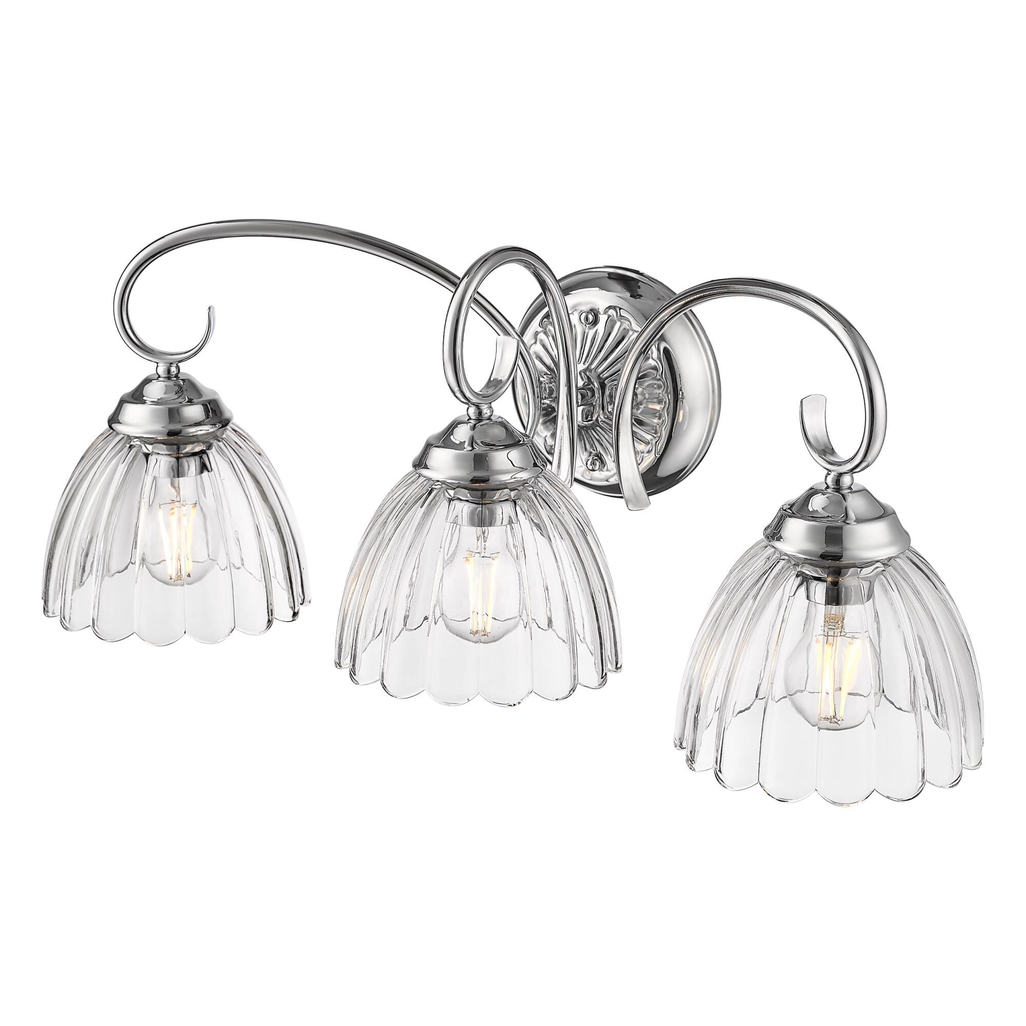 Audra 26 Inch Bath Vanity Light by Golden Lighting