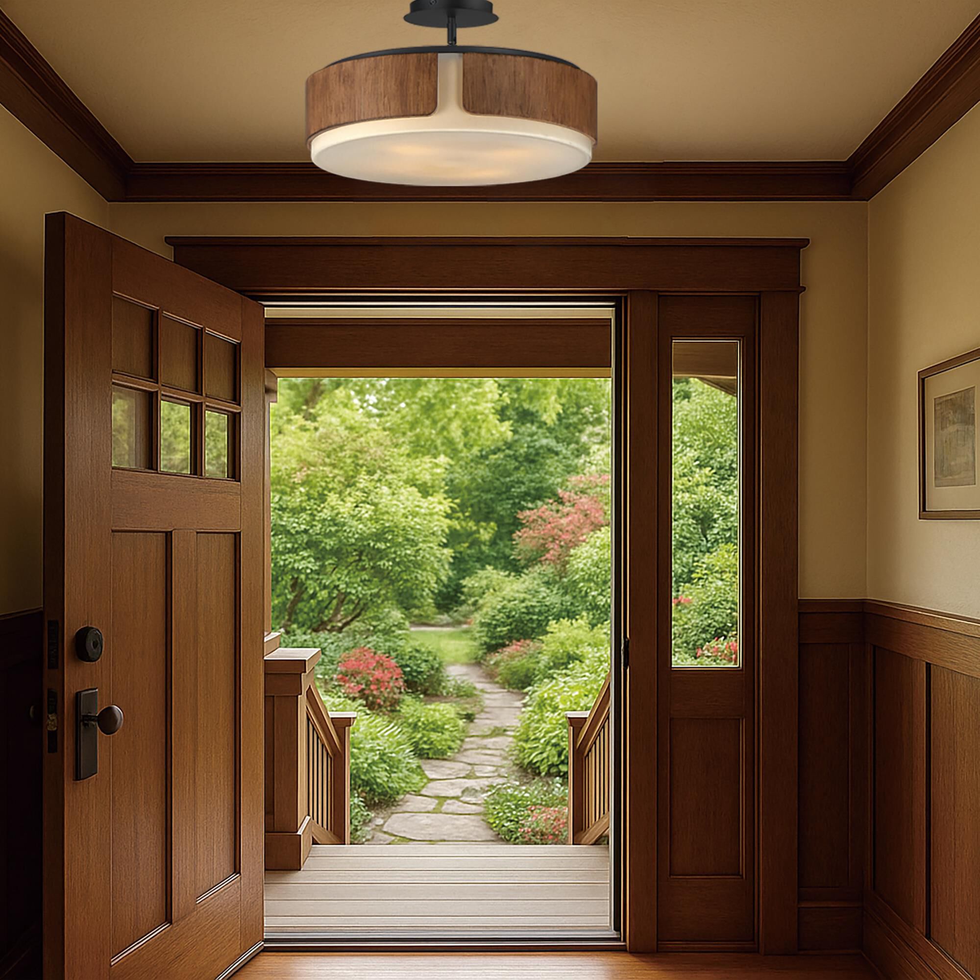 Draughtsman 18 Inch Flush Mount by Maxim Lighting