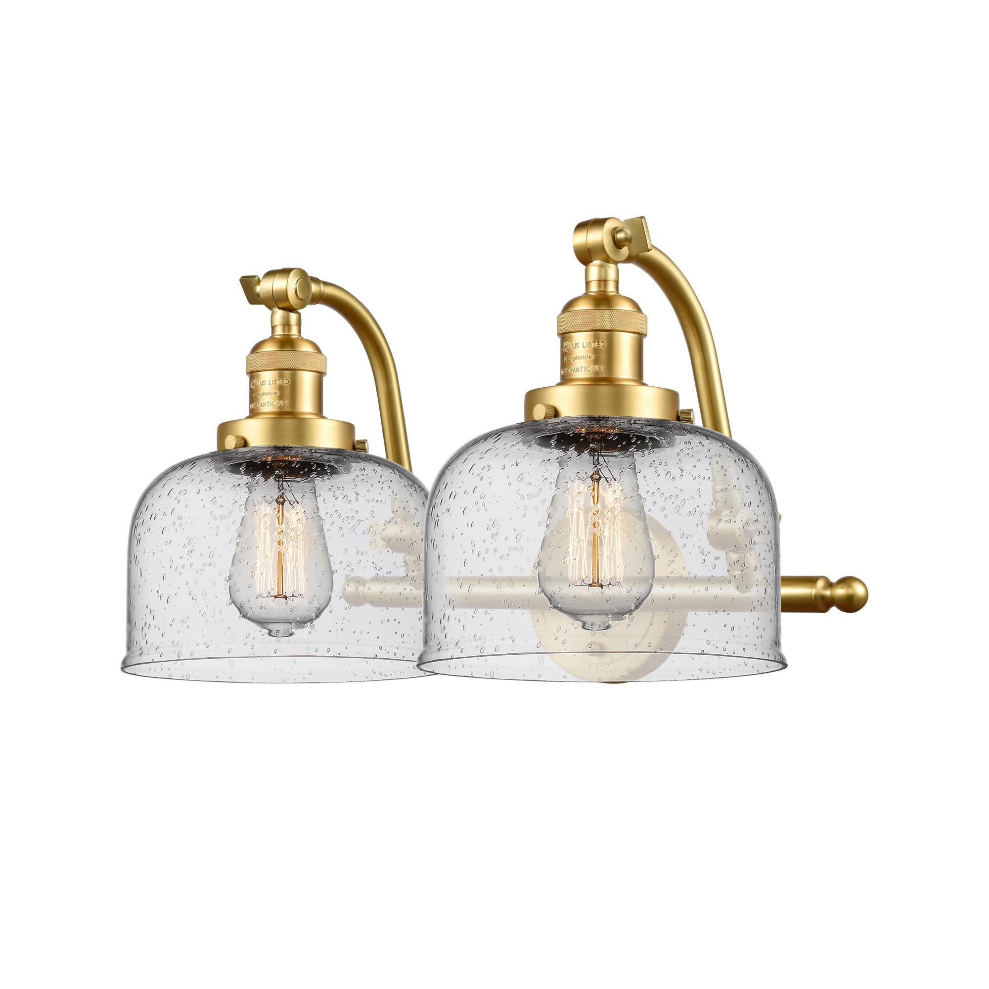 Bruno Marashlian Large Bell 18 Inch 2 Light LED Bath Vanity Light by Innovations Lighting