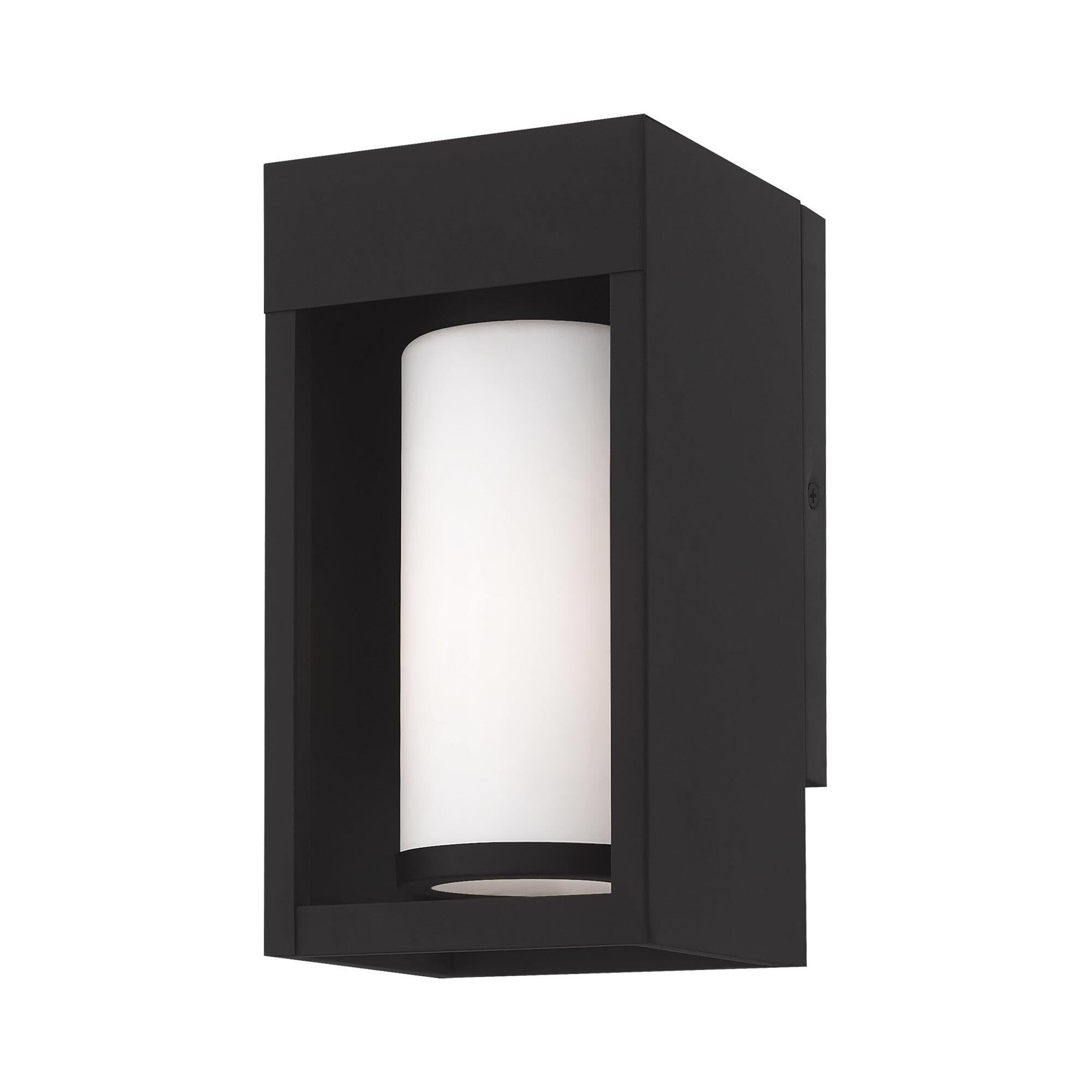 Bleecker 9 Inch Tall 1 Light Outdoor Wall Light by Livex Lighting