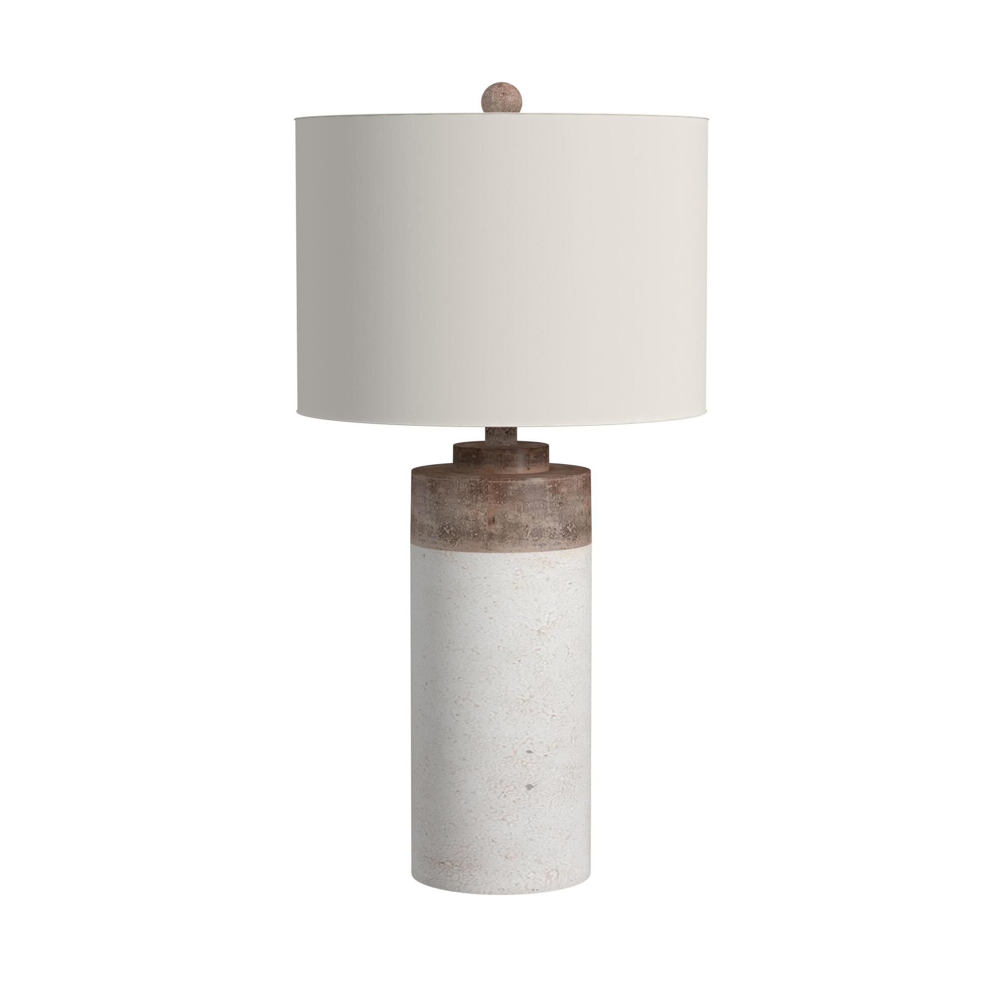Lamar 30 Inch Table Lamp by Bassett Mirror Company