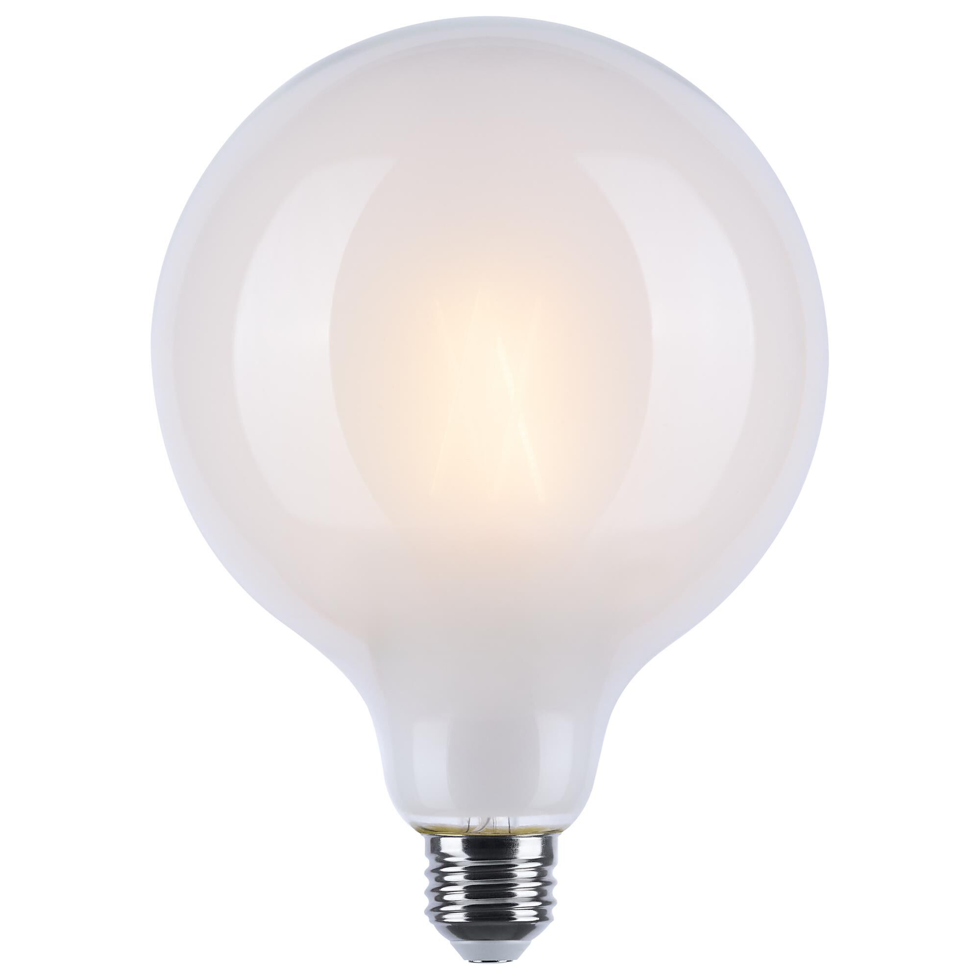 Dimmable 8 Watt 3000K G40 LED Light Bulb by Satco