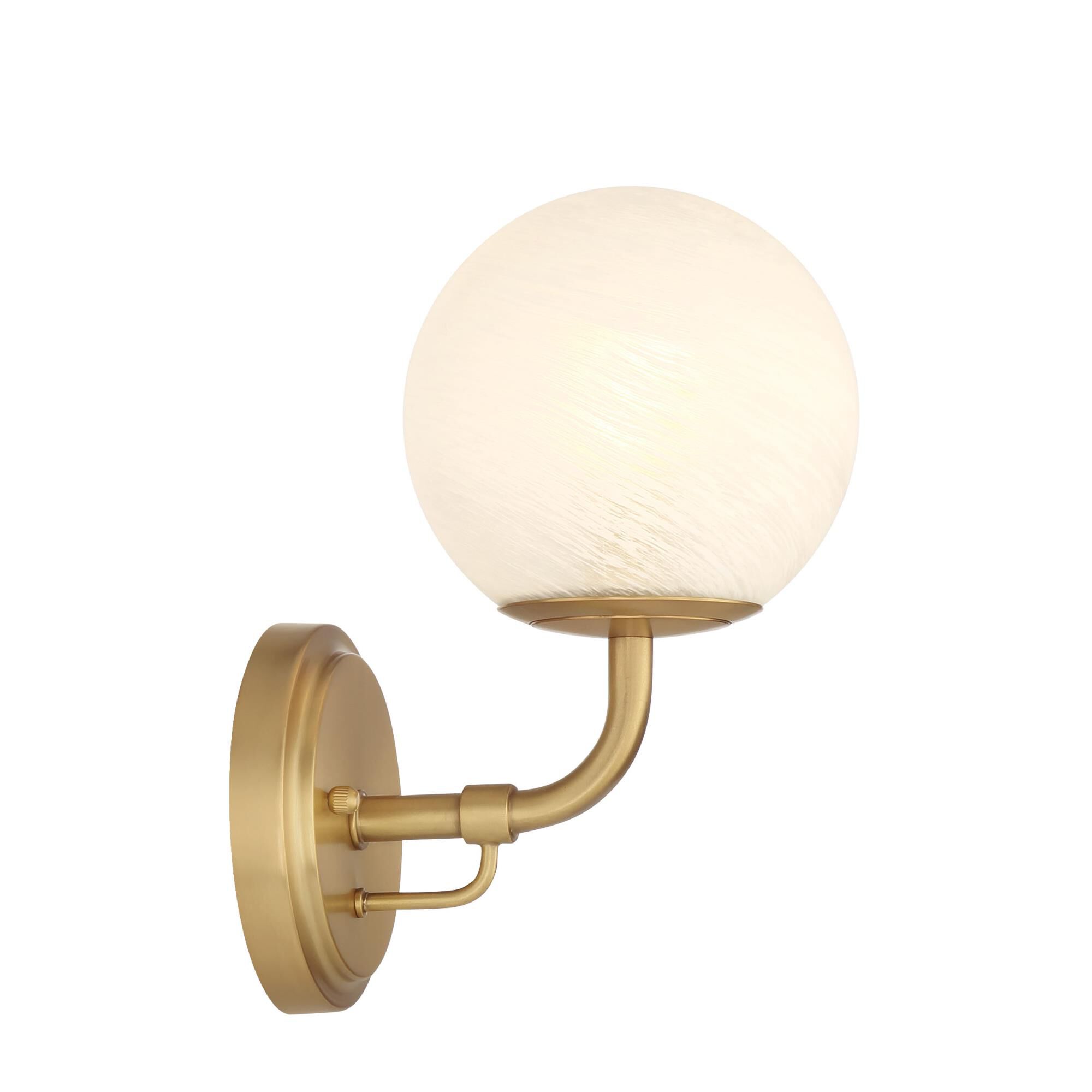 Shown in Legacy Brass finish and White glass and Etched Alabaster Glass shade