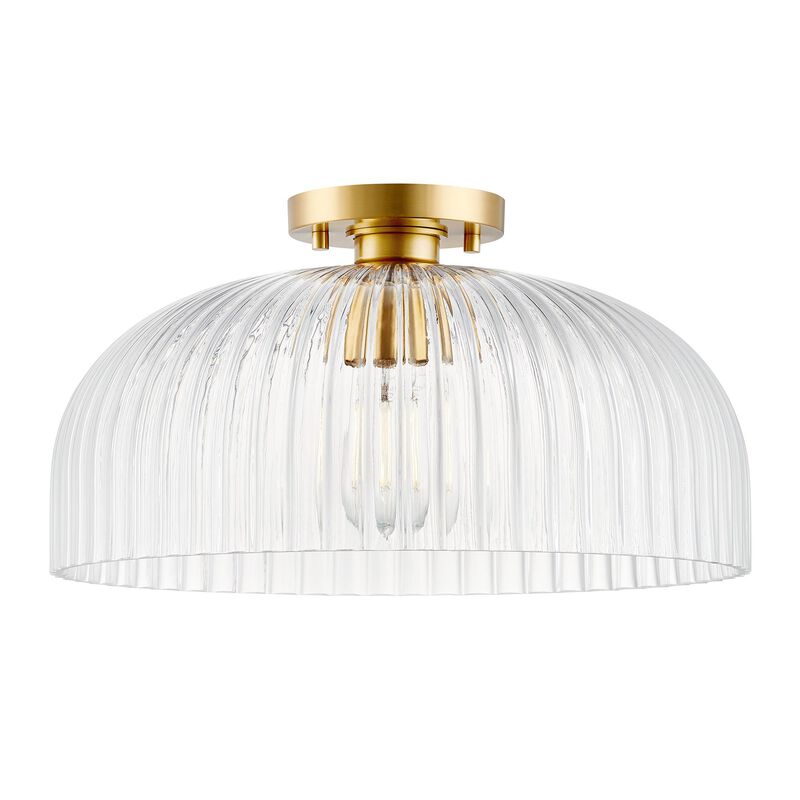 16 Inch Semi Flush Mount by Meridian Lighting