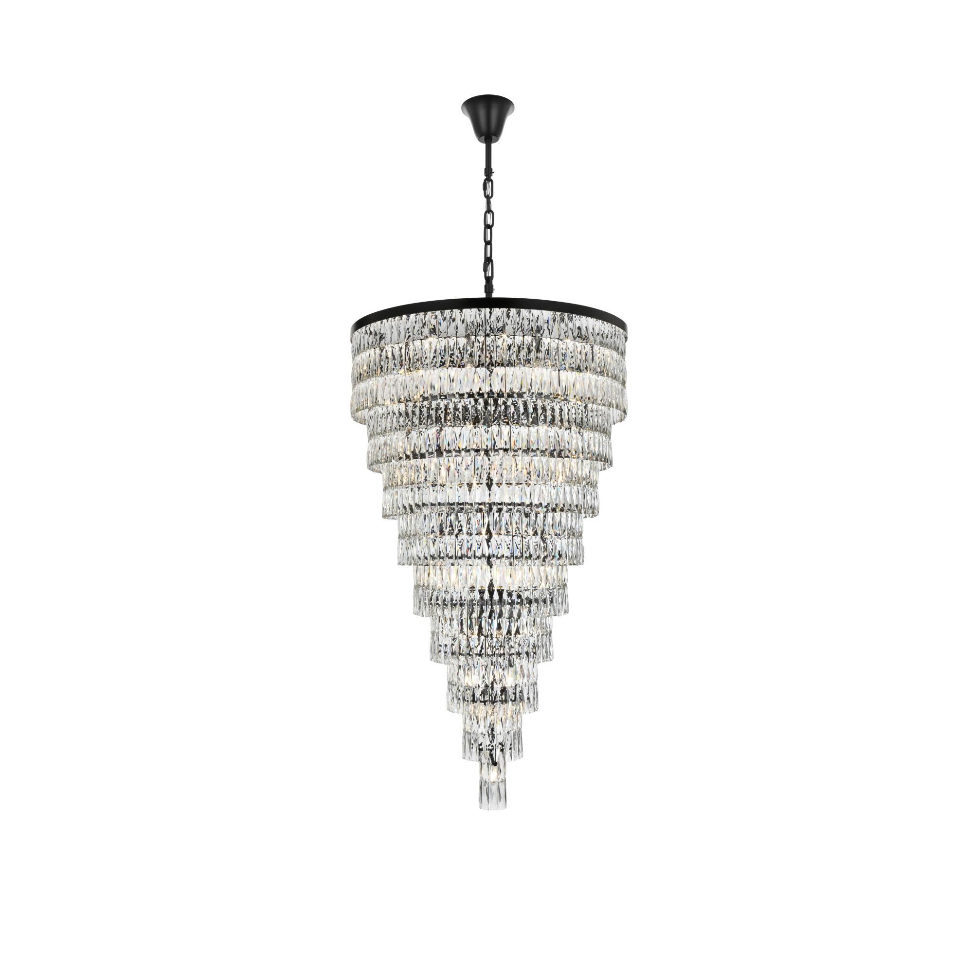 Josephine 41 Inch Chandelier by Elegant Lighting