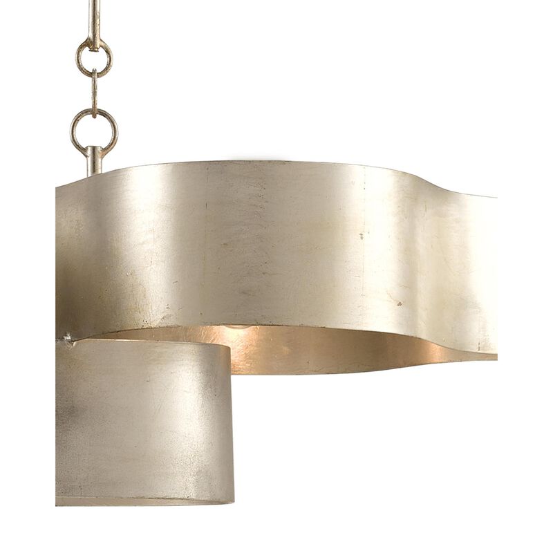 Grand Lotus 50 Inch 6 Light Linear Suspension Light by Currey and Company