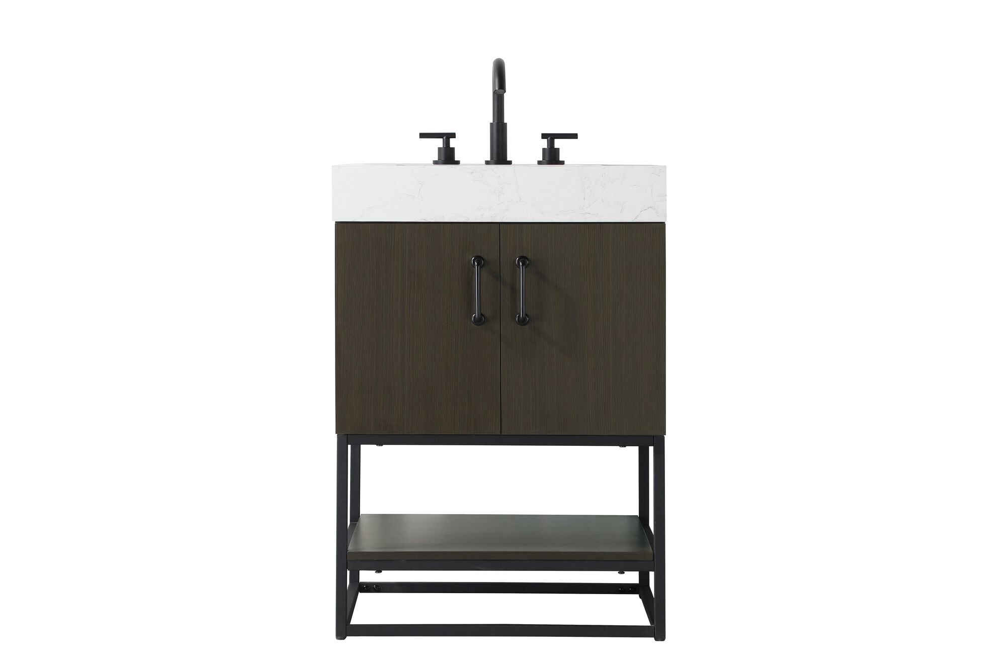Shown in Mocha Brown finish