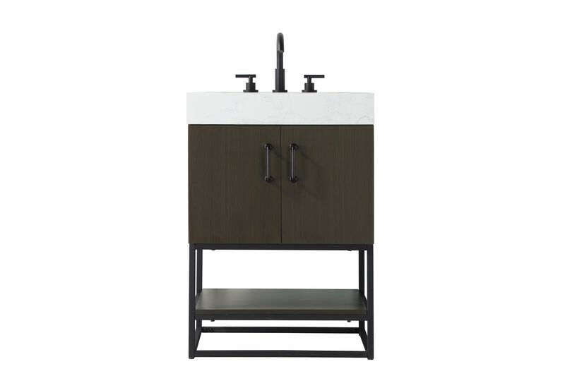 Caroline 24 Inch Bath Vanity by Elegant Dcor