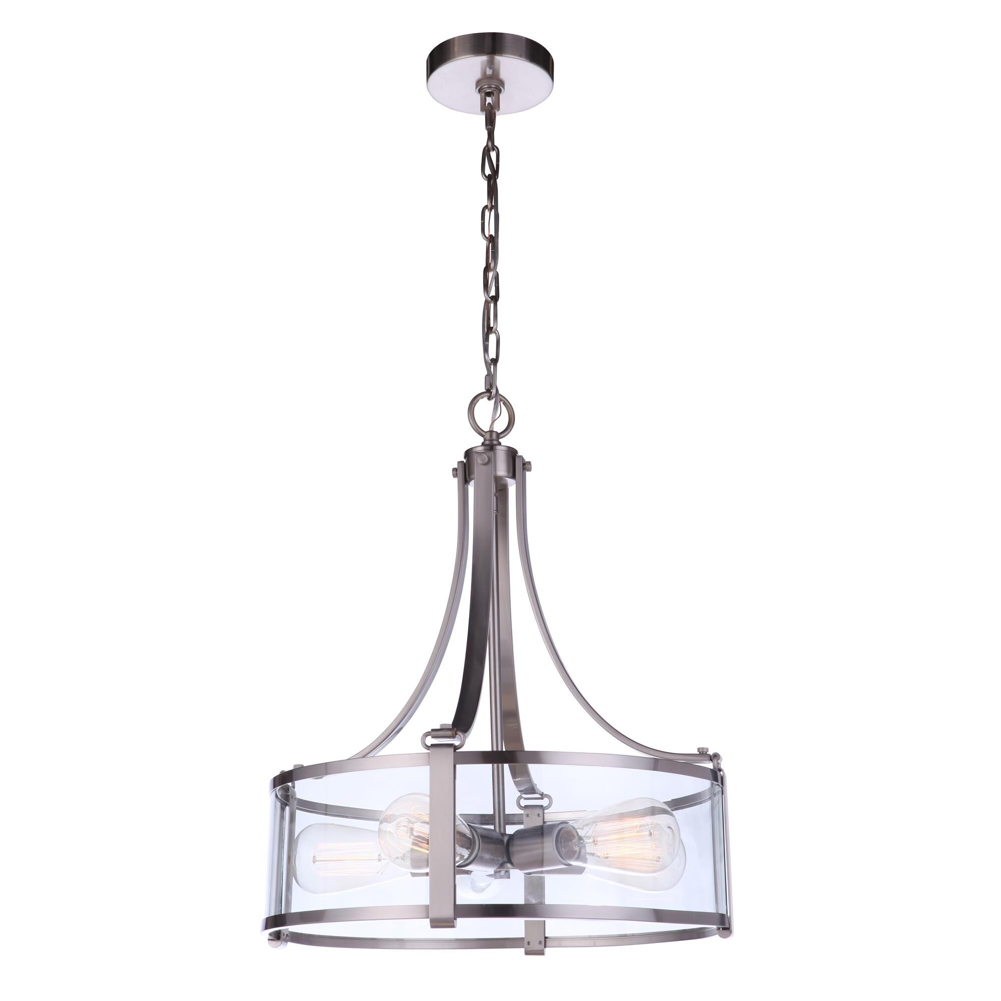 Shown in Brushed Polished Nickel finish