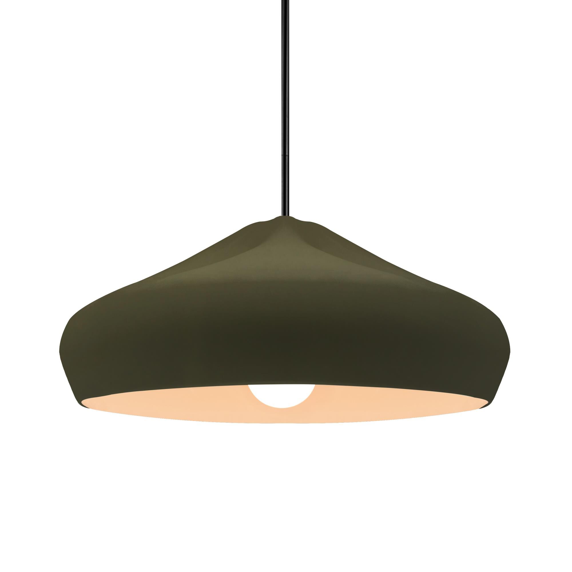 Shown in Matte Black finish and Matte Green shade