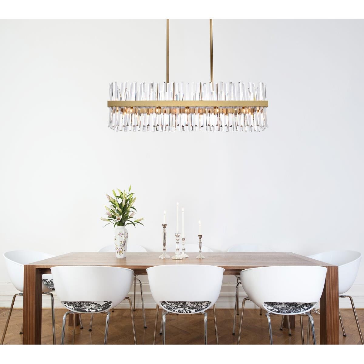 Serephina Linear Suspension Light by Elegant Lighting