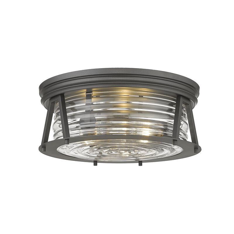 Cape Harbor 16 Inch 3 Light Flush Mount by Z-Lite