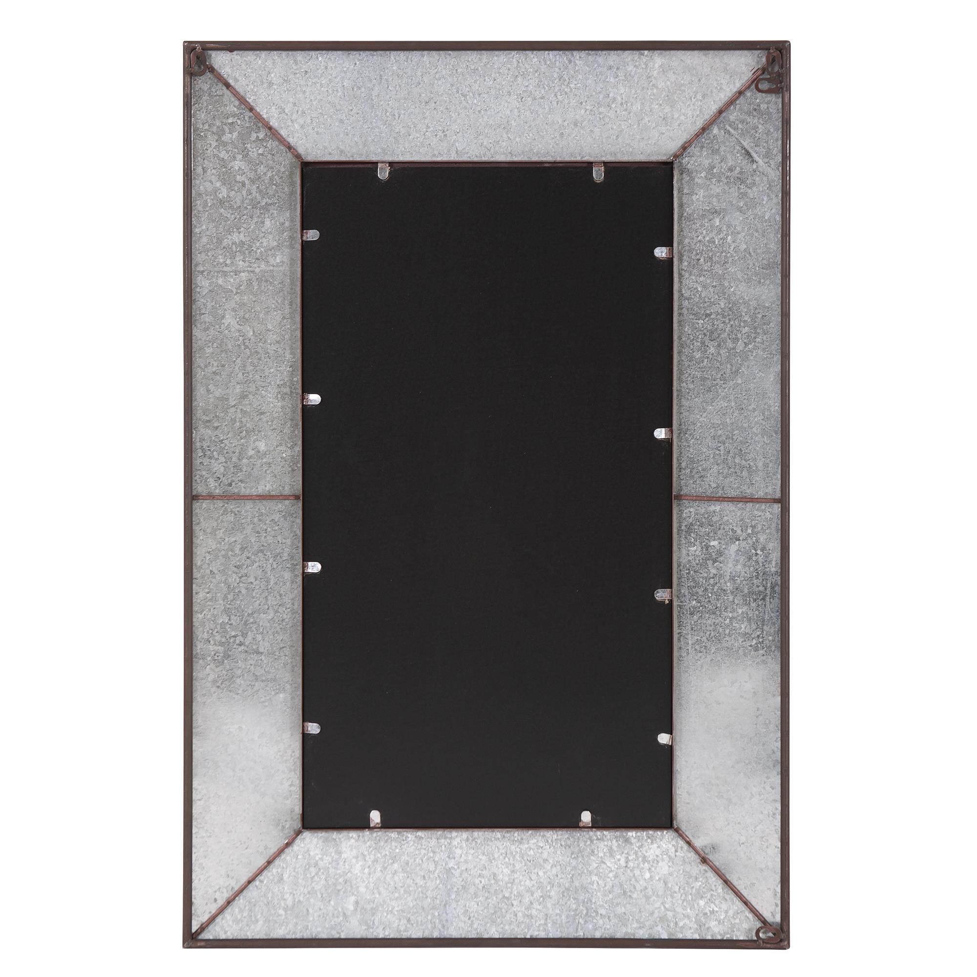 Shown in Galvanized Metal and Rust finish