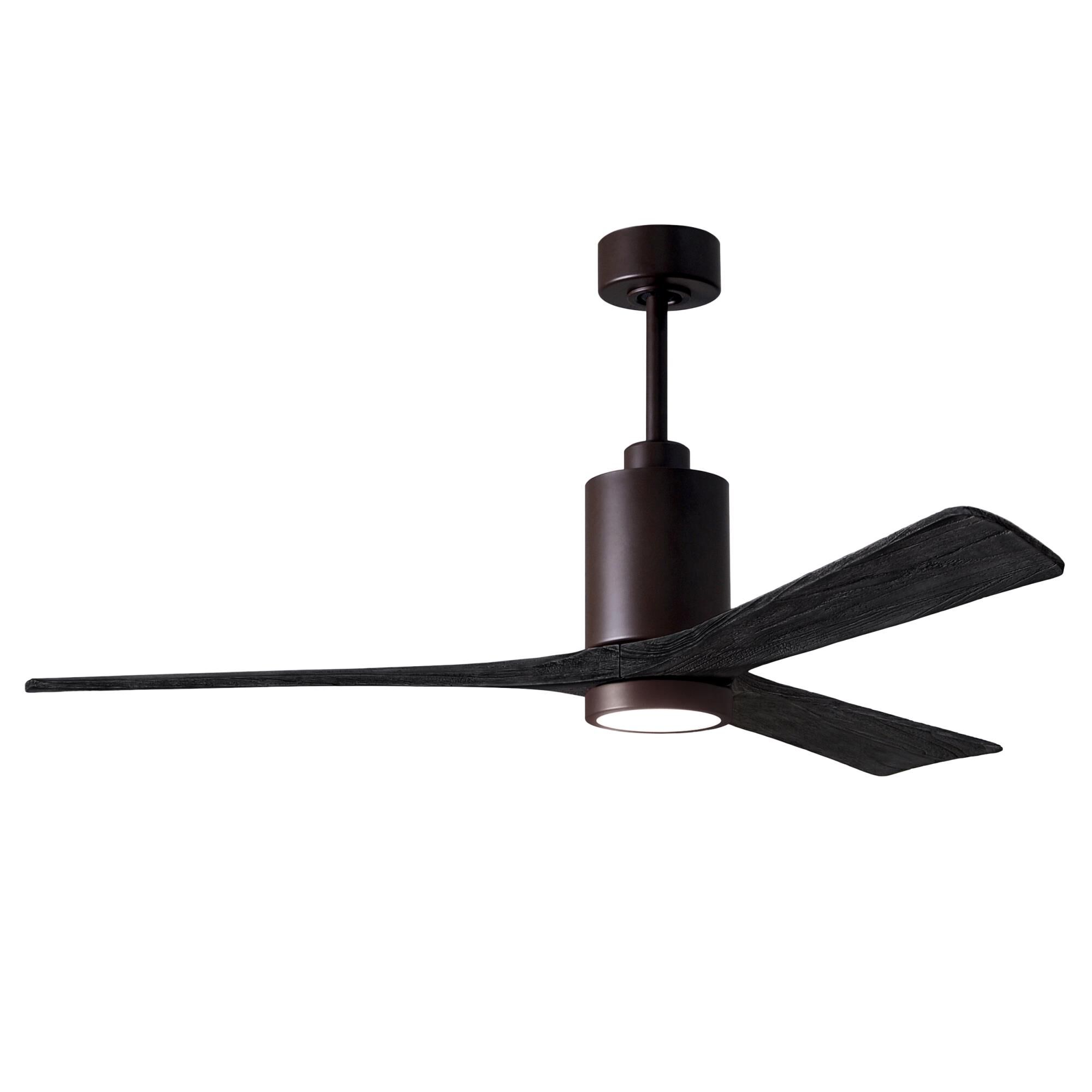 Patricia 60 Inch Ceiling Fan with Light Kit by Matthews Fan Company