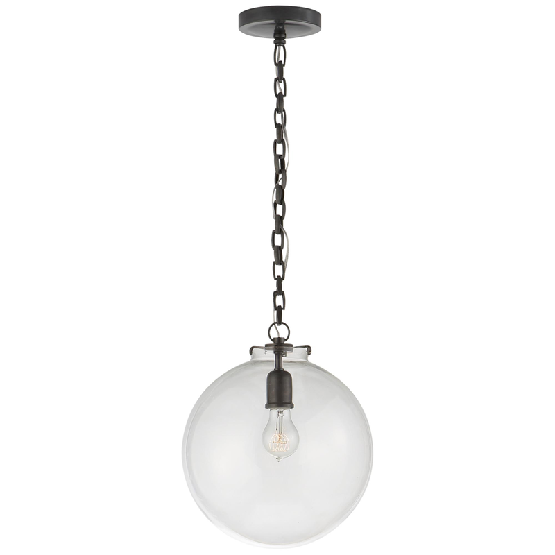 Visual Comfort Signature Collection Thomas O'Brien Katie 12 Inch Mini Pendant