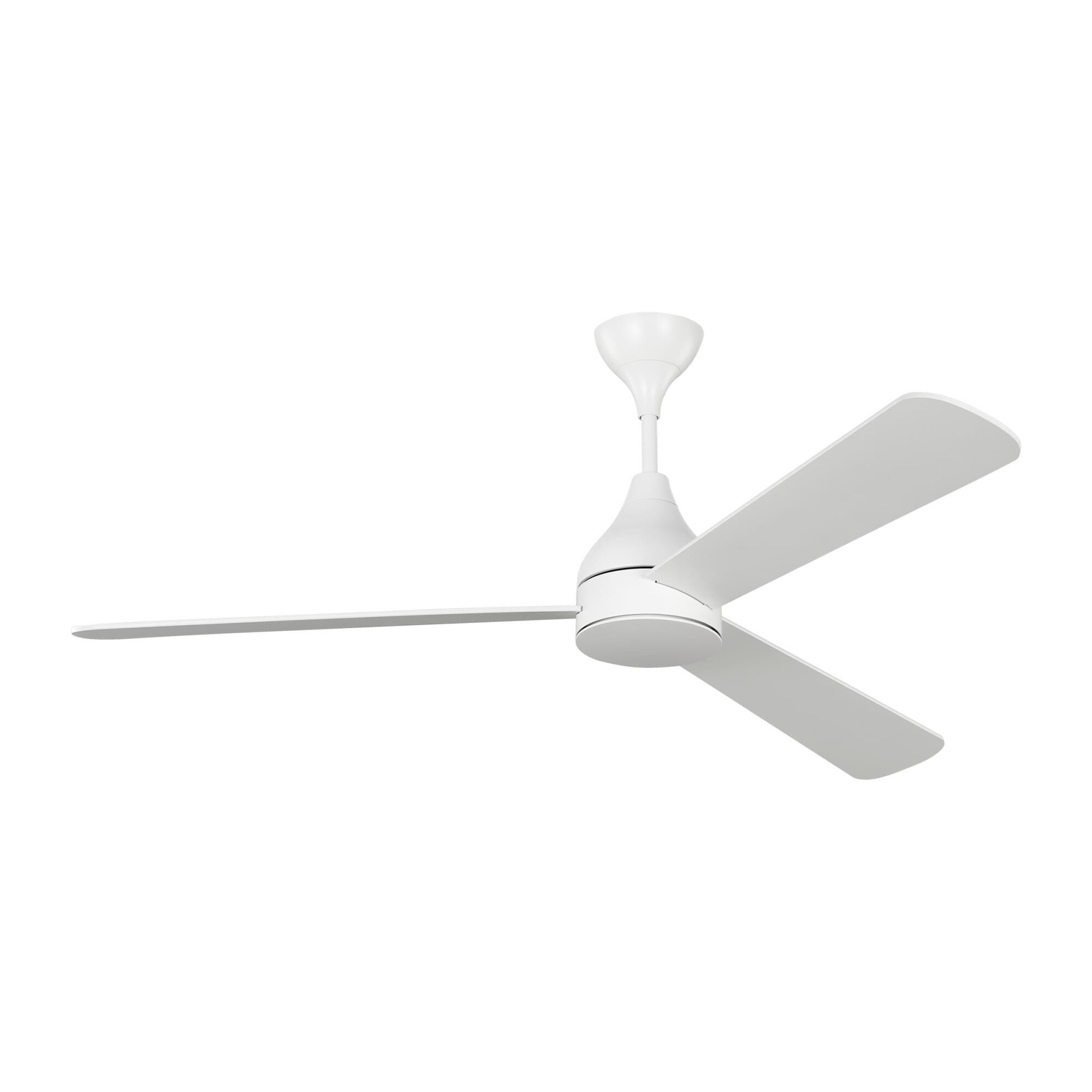 Barbara Barry Streaming Smart 60 Inch Ceiling Fan with Light Kit by Visual Comfort Fan Collection
