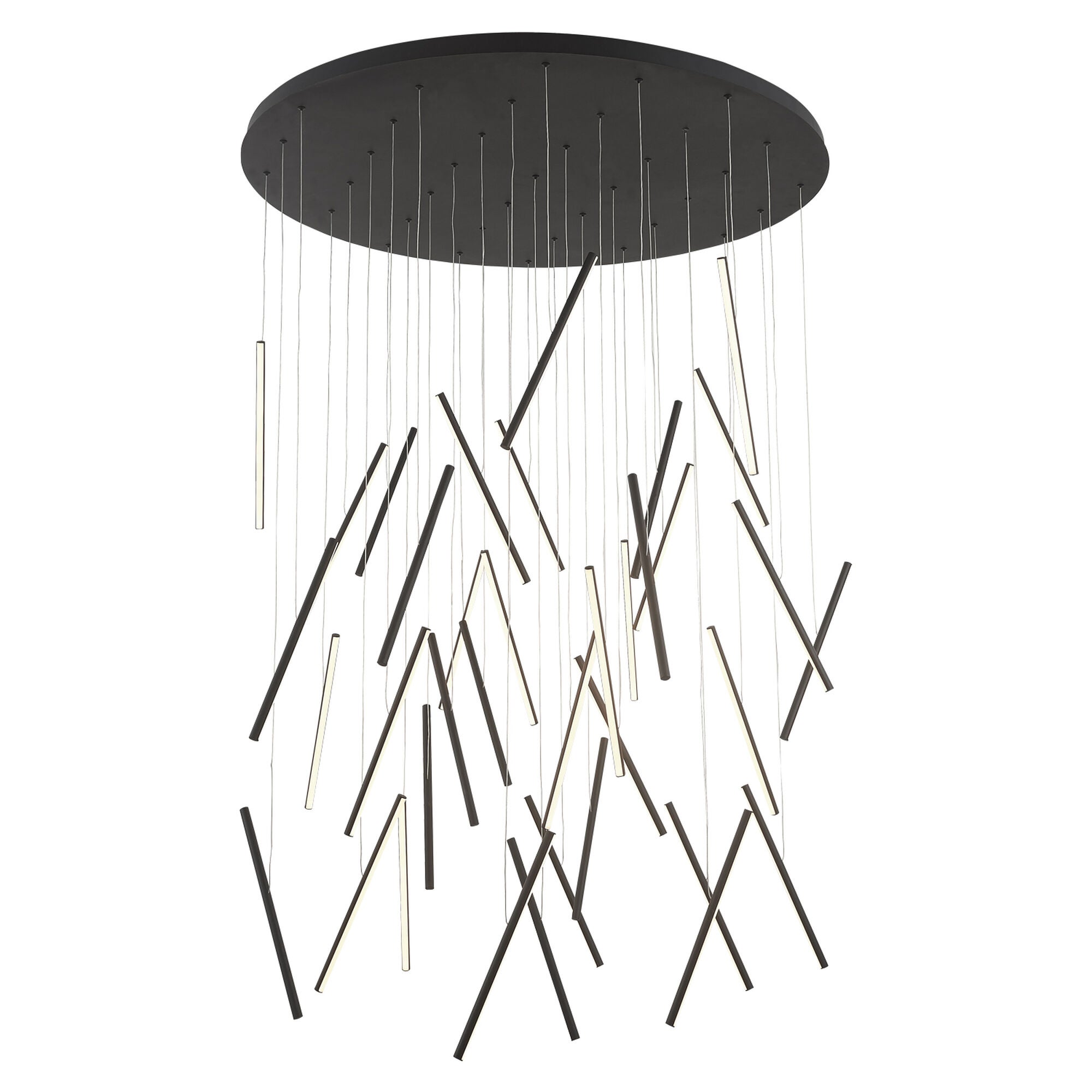 Shown in Black finish and White Acrylic Diffuser shade