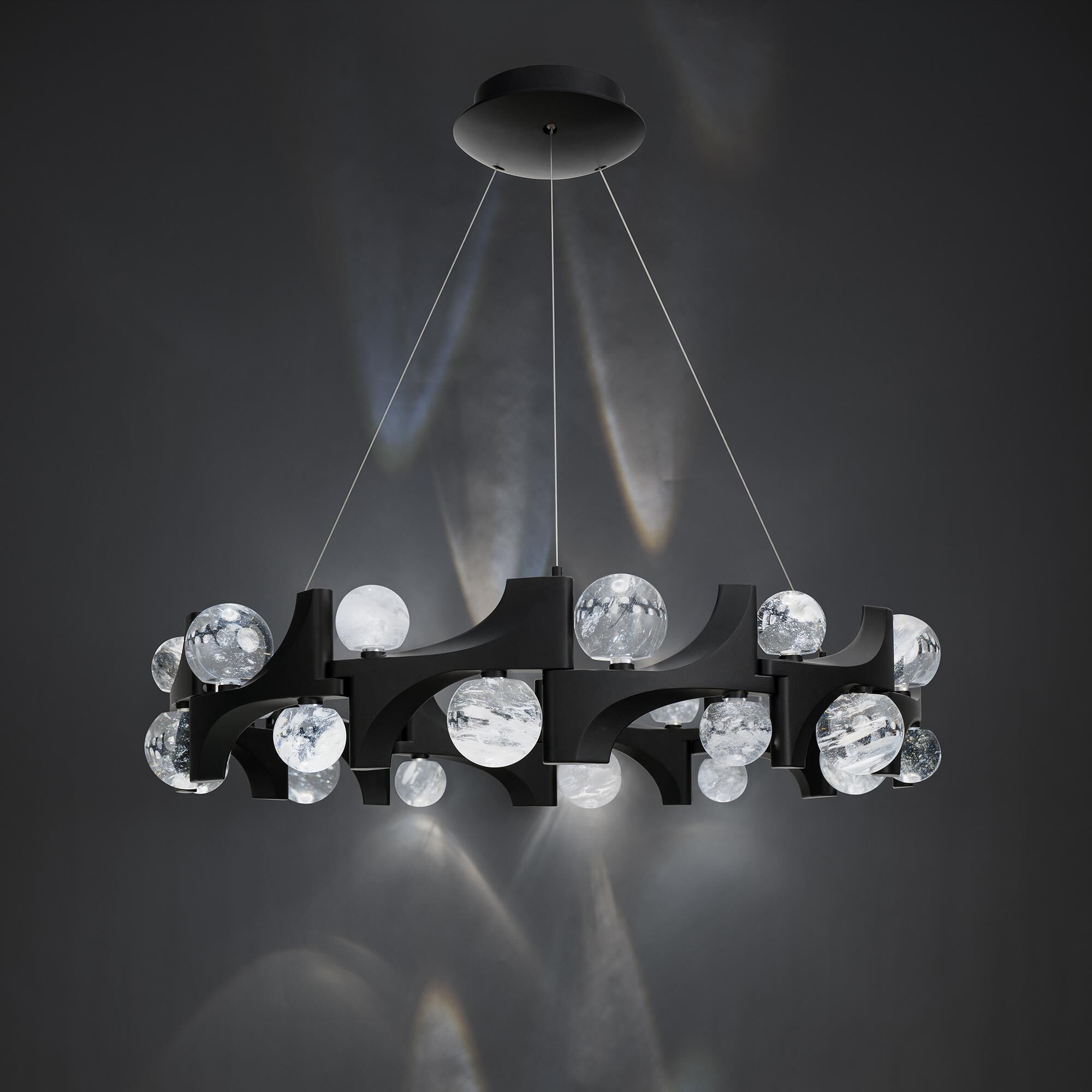 Shown in Black finish