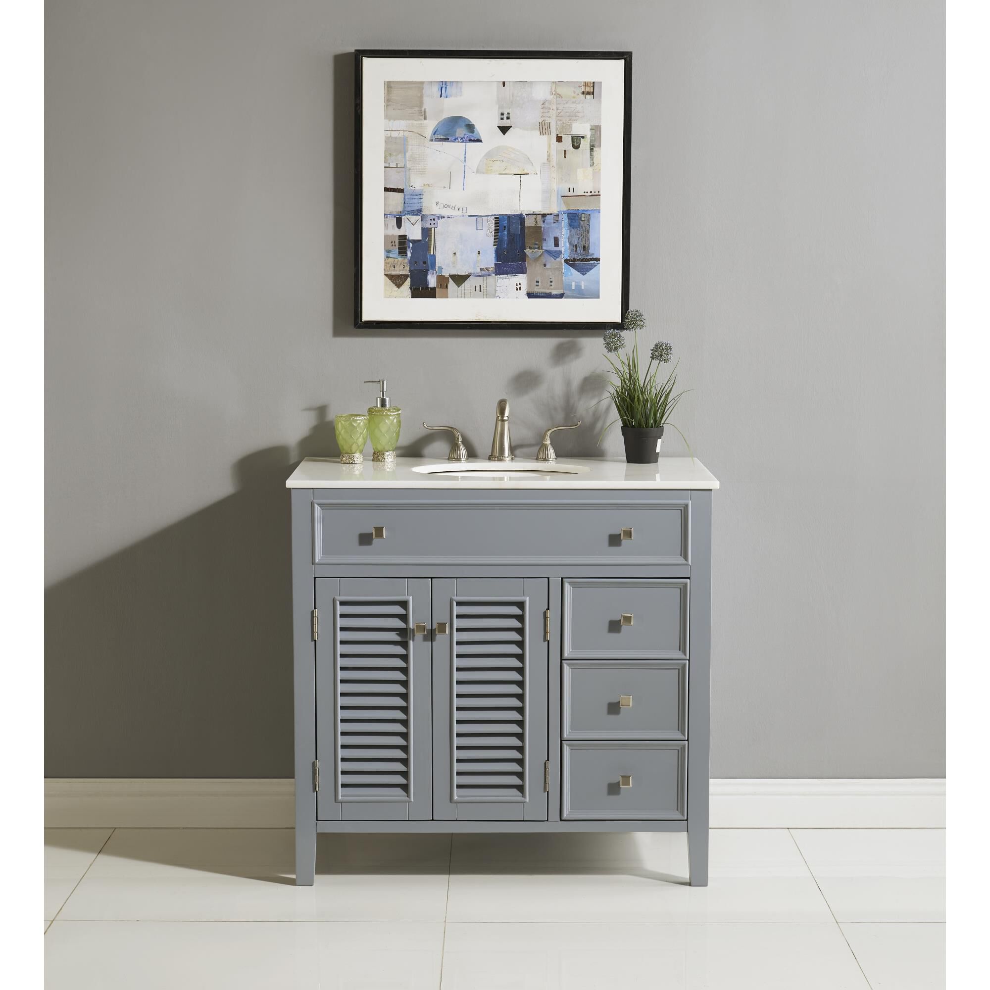 Cape Cod Bath Vanity by Elegant Decor
