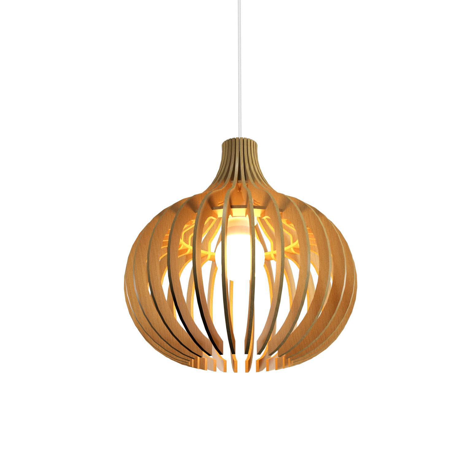 Sara Bevilaqua Hister Stecche Di Legno LED Mini Pendant by Accord Lighting