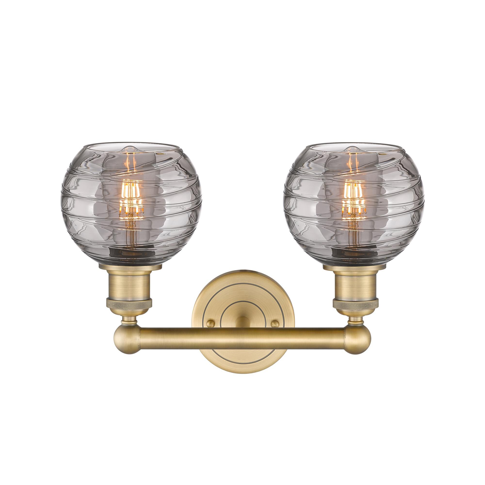 Bruno Marashlian Athens Deco Swirl 15 Inch 2 Light Bath Vanity Light by Innovations Lighting