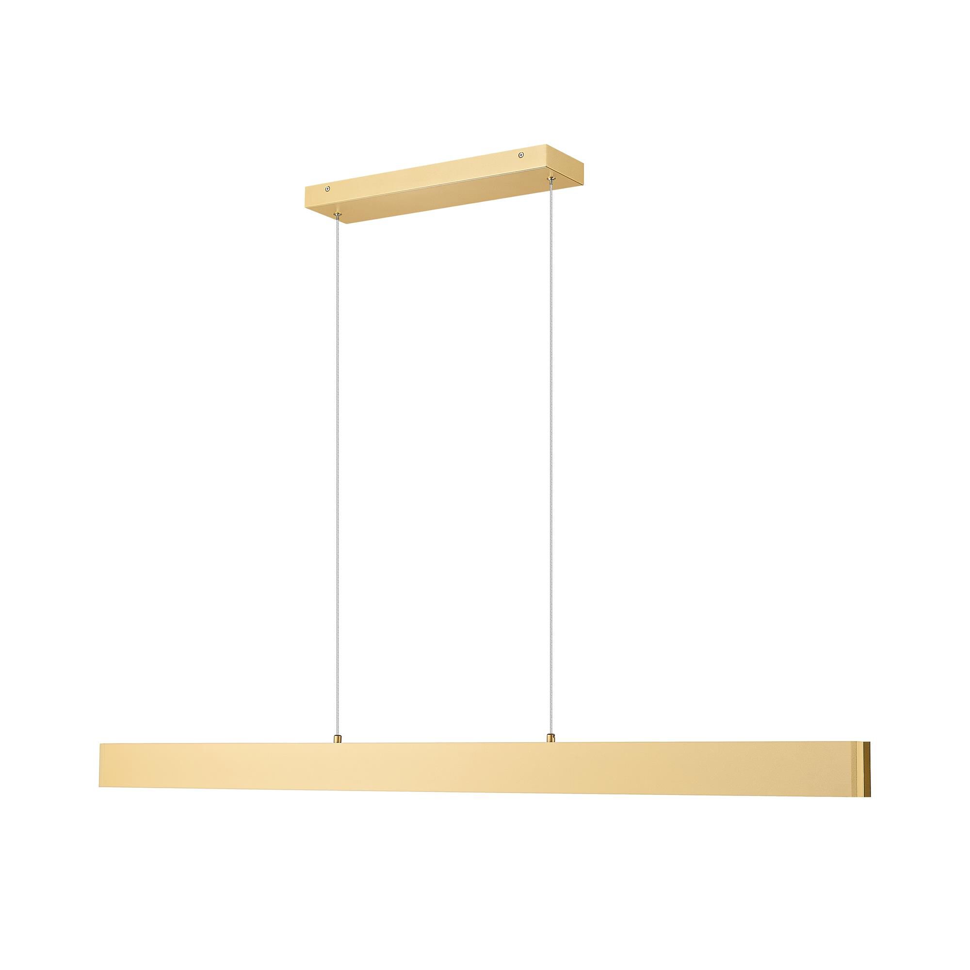 Shown in Gold finish and Frosted glass