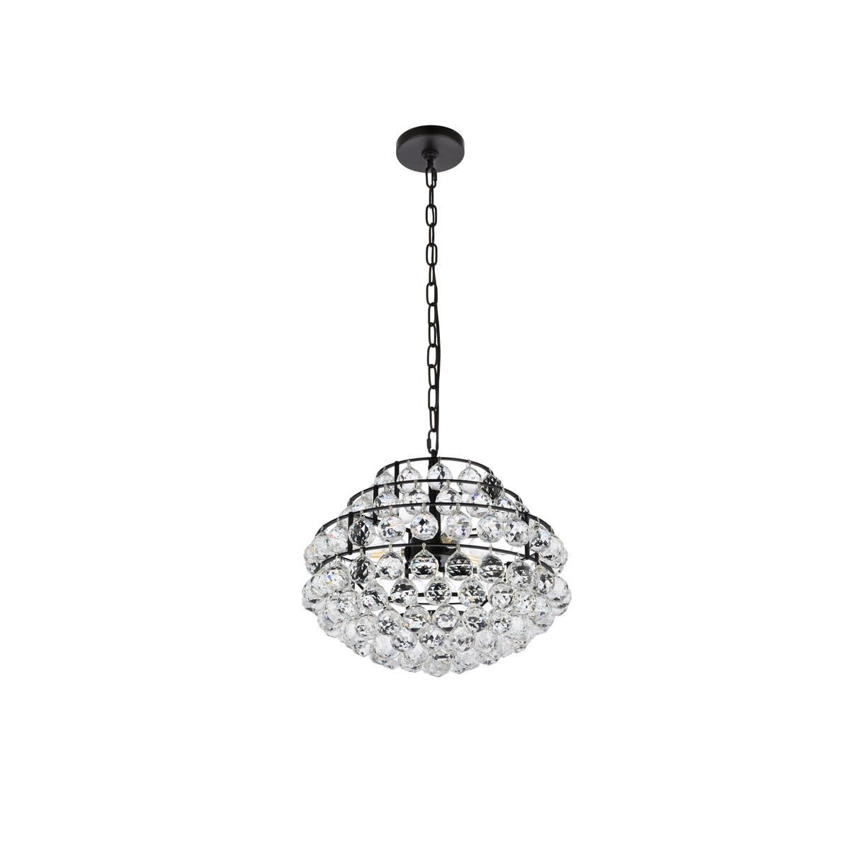 Savannah 16 Inch Large Pendant by Elegant Lighting