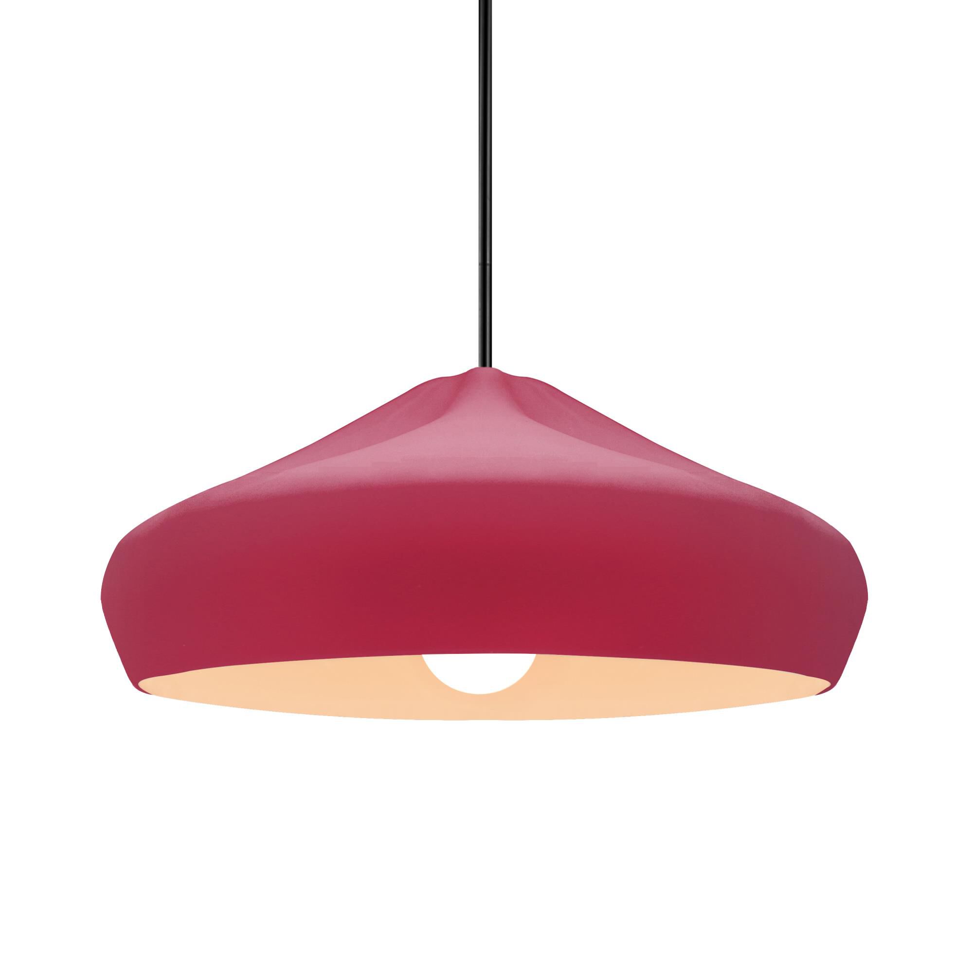 Radiance Crease 15 Inch Large Pendant by Justice Design Group
