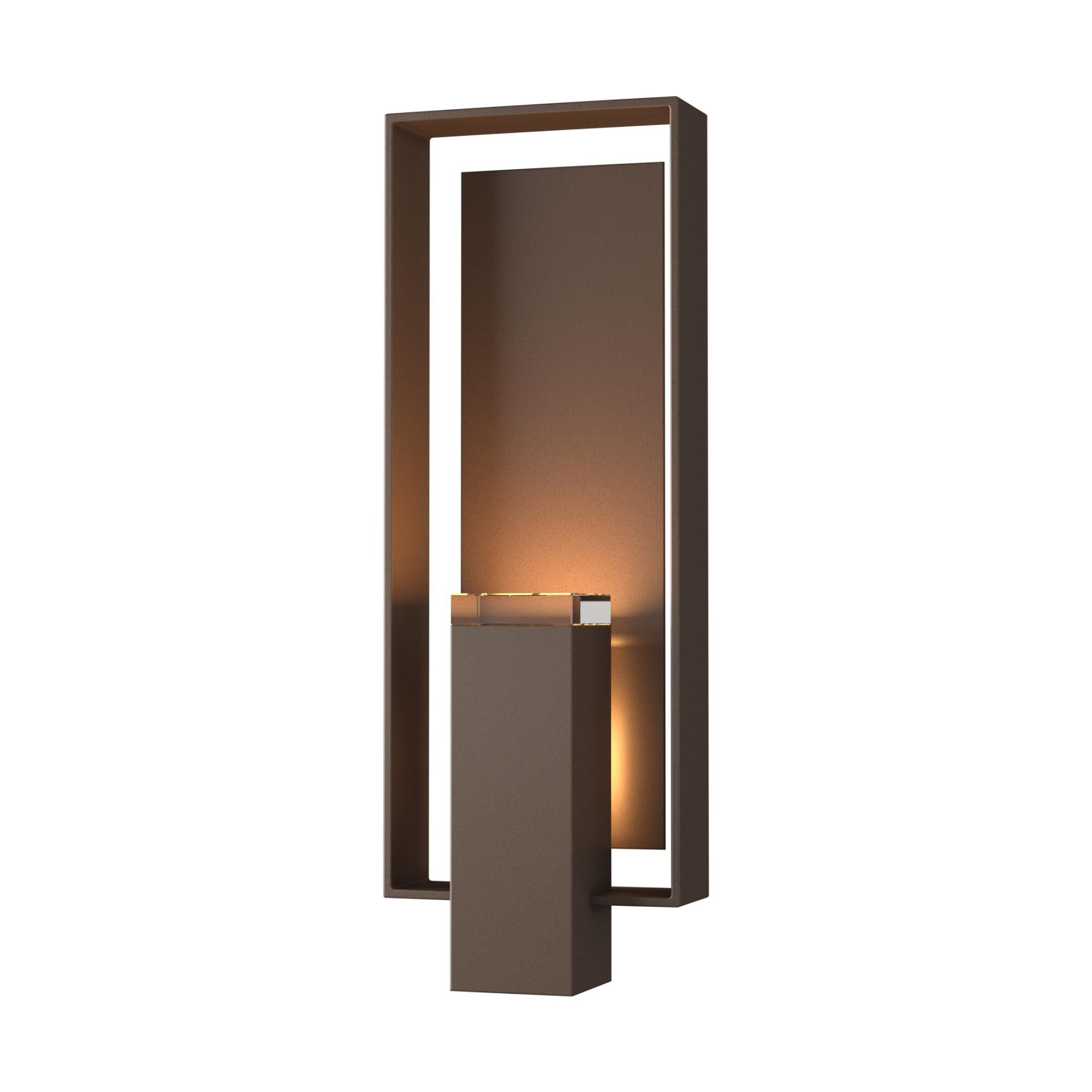 Shadow Box 21 Inch Tall 2 Light Outdoor Wall Light by Hubbardton Forge
