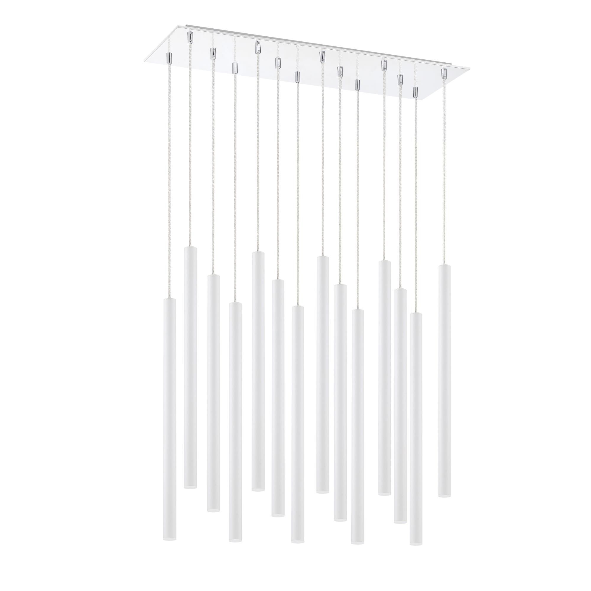 Shown in Chrome finish and Steel glass and Steel shade