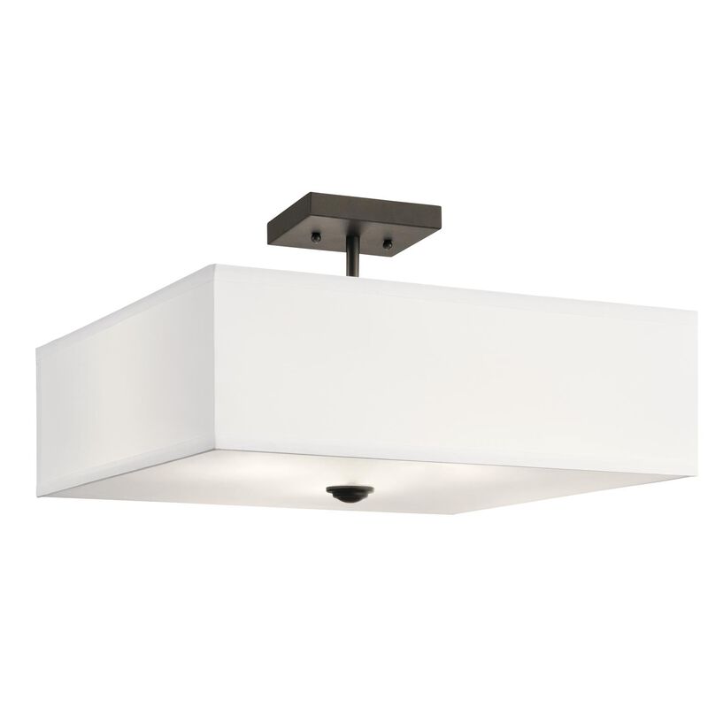 Shailene 18 Inch Semi Flush Mount by Kichler