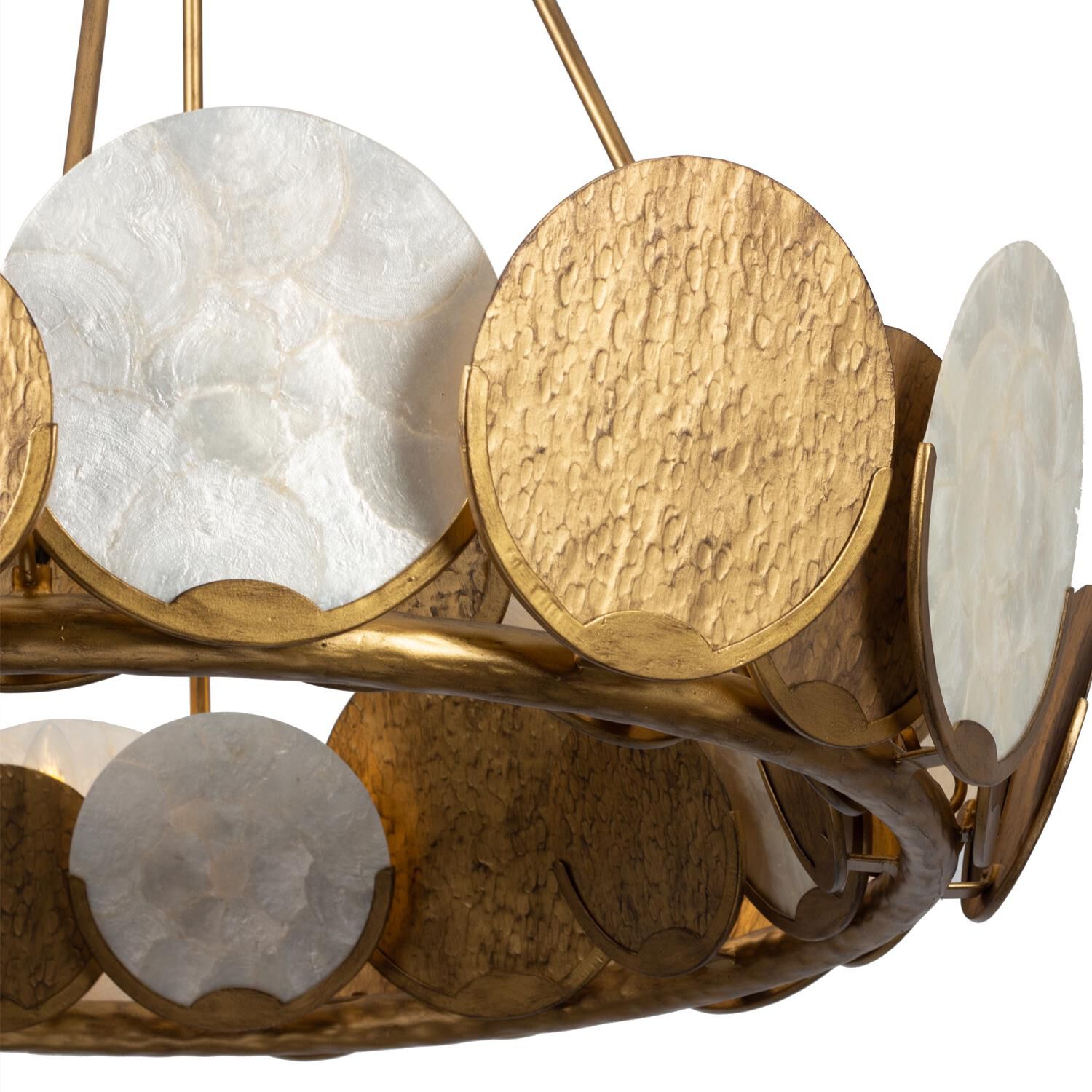 Shown in Rustic Gold finish