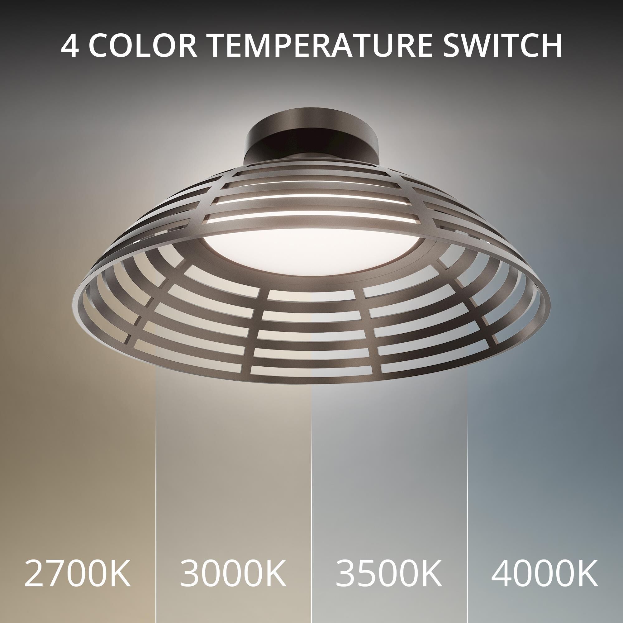 Corlander 18 Inch Outdoor Flush Mount by dweLED