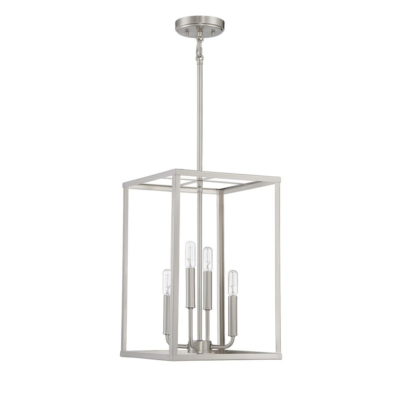 12 Inch LED Cage Pendant by Meridian Lighting