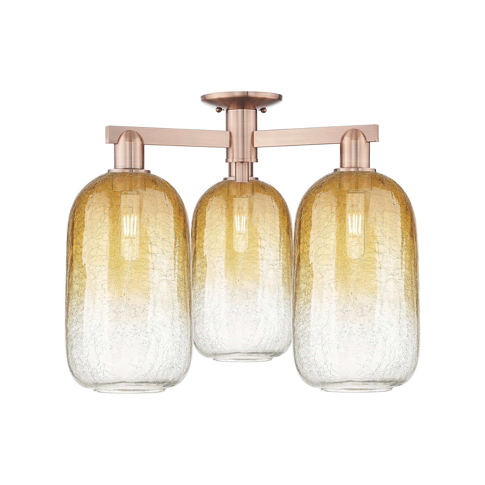 Bruno Marashlian Brookhaven Cloche 25 Inch Semi Flush Mount by Innovations Lighting