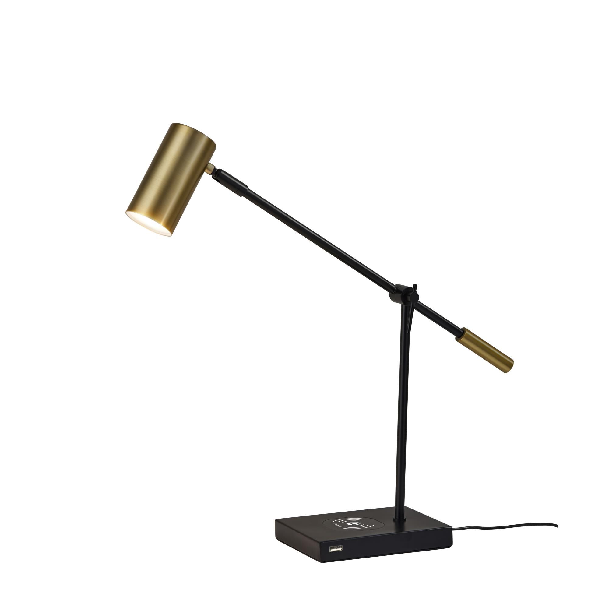 Collette 12 Inch Desk Lamp by Adesso