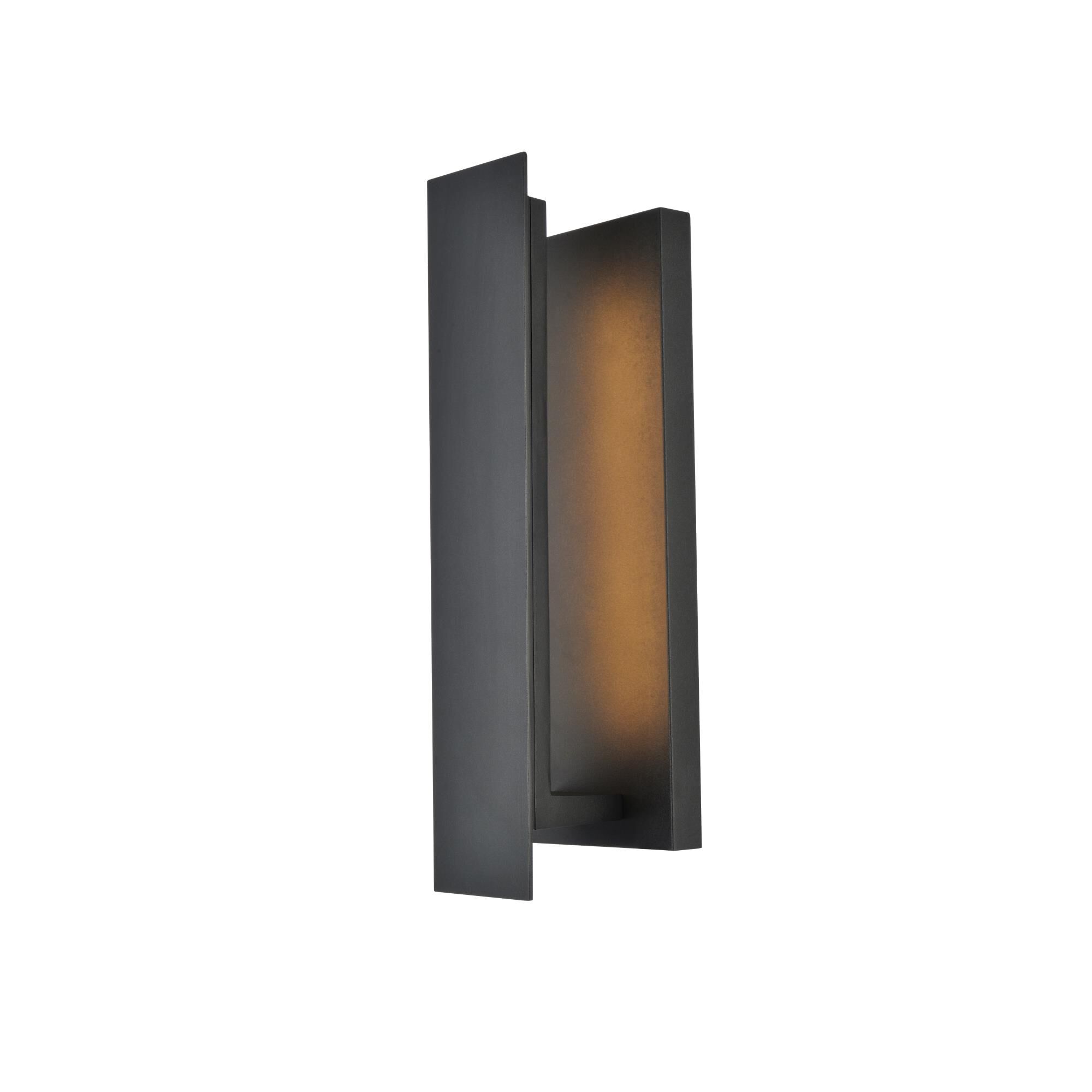 Elegant Lighting Raine 17 Inch Tall LED Outdoor Wall Light