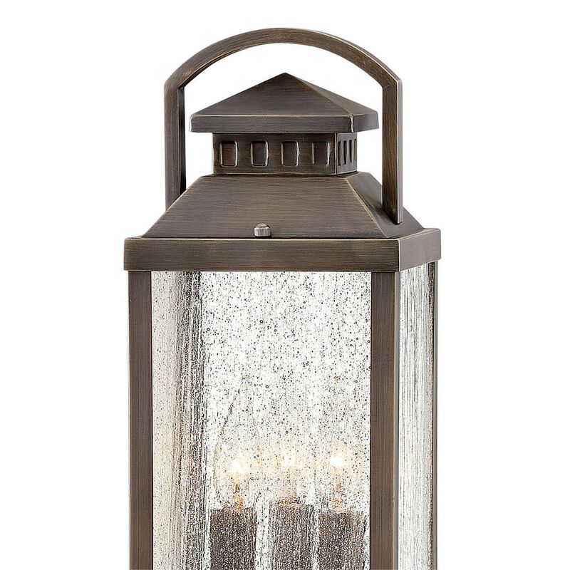Revere 22 Inch Tall 3 Light Outdoor Post Lamp by Hinkley Lighting