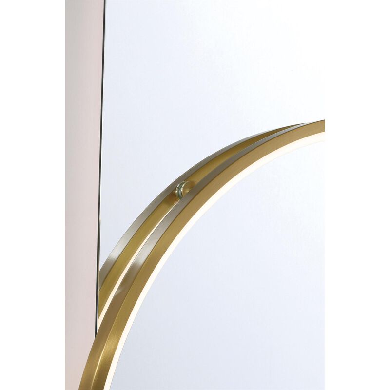 Trails 46 Inch LED Lighted Mirror by Eurofase Lighting