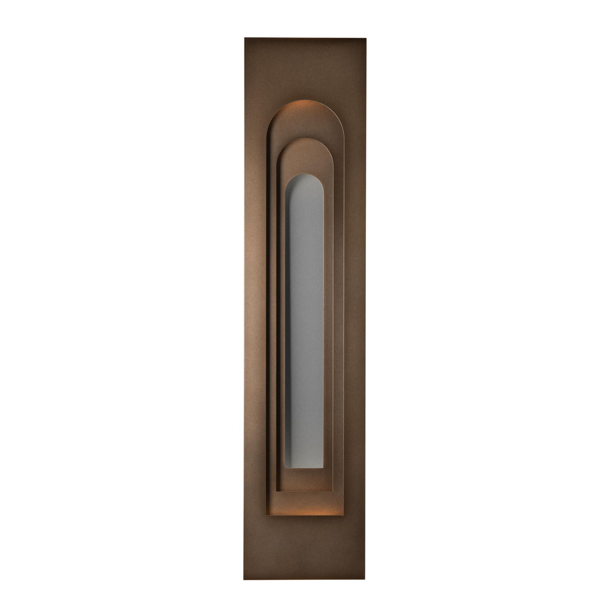 Procession 40 Inch Tall 2 Light Outdoor Wall Light by Hubbardton Forge